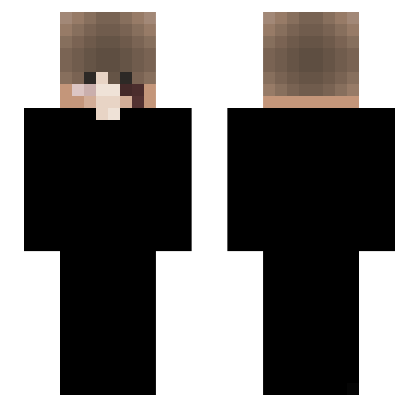 toddthetoad5 Minecraft skin, front and back view
