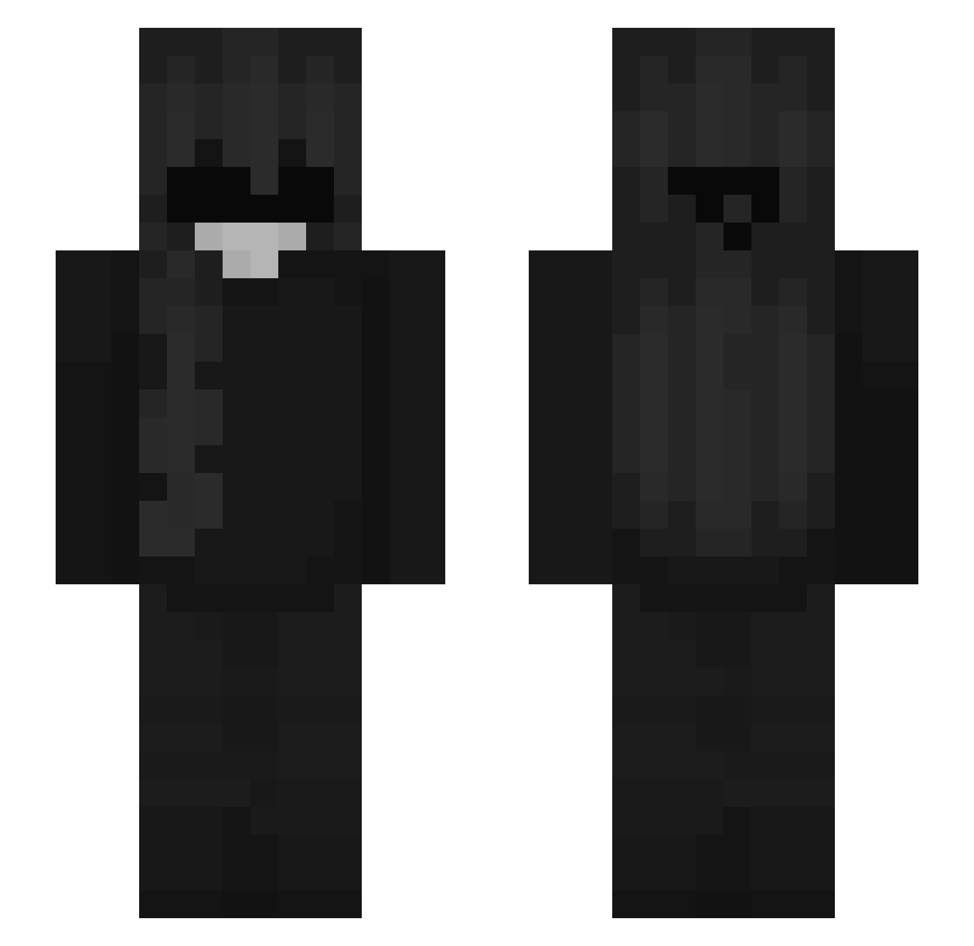 Sp1re_01 Minecraft skin, front and back view
