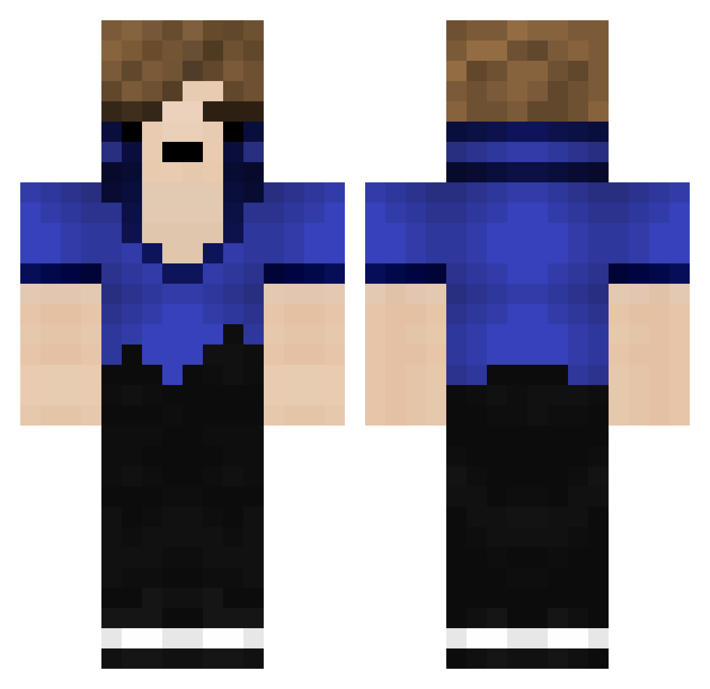 qit_POKAS Minecraft skin, front and back view