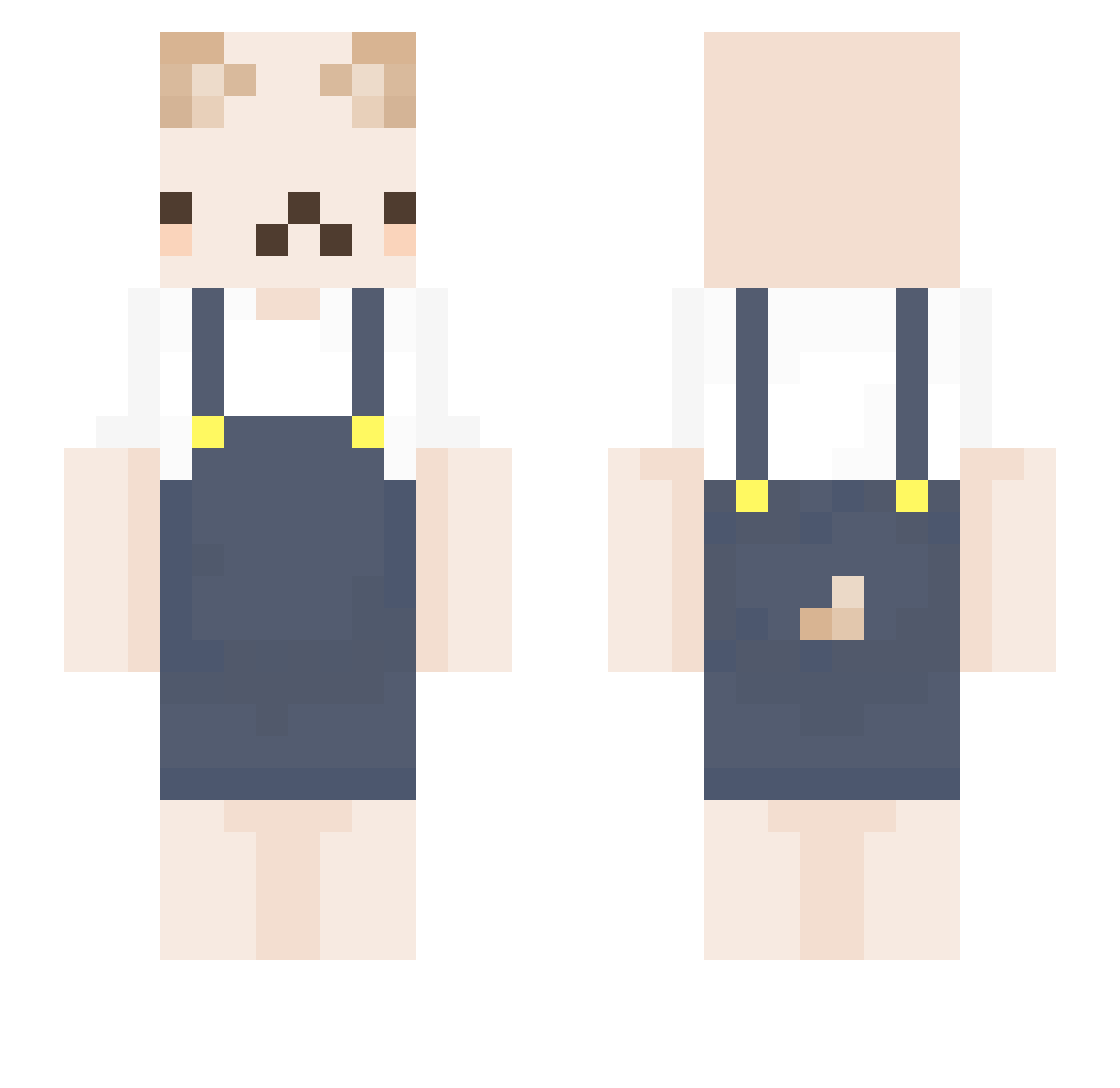 Jimmy5_1206 Minecraft skin, front and back view