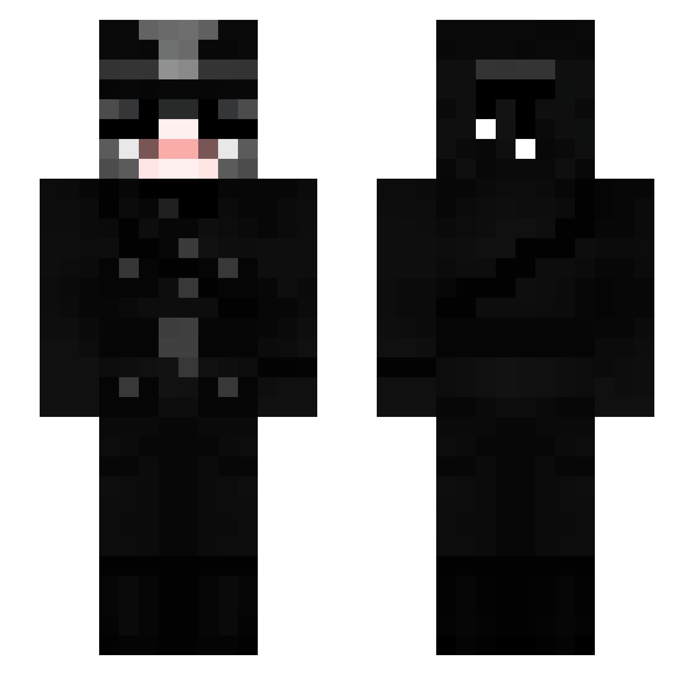 martynya Minecraft skin, front and back view