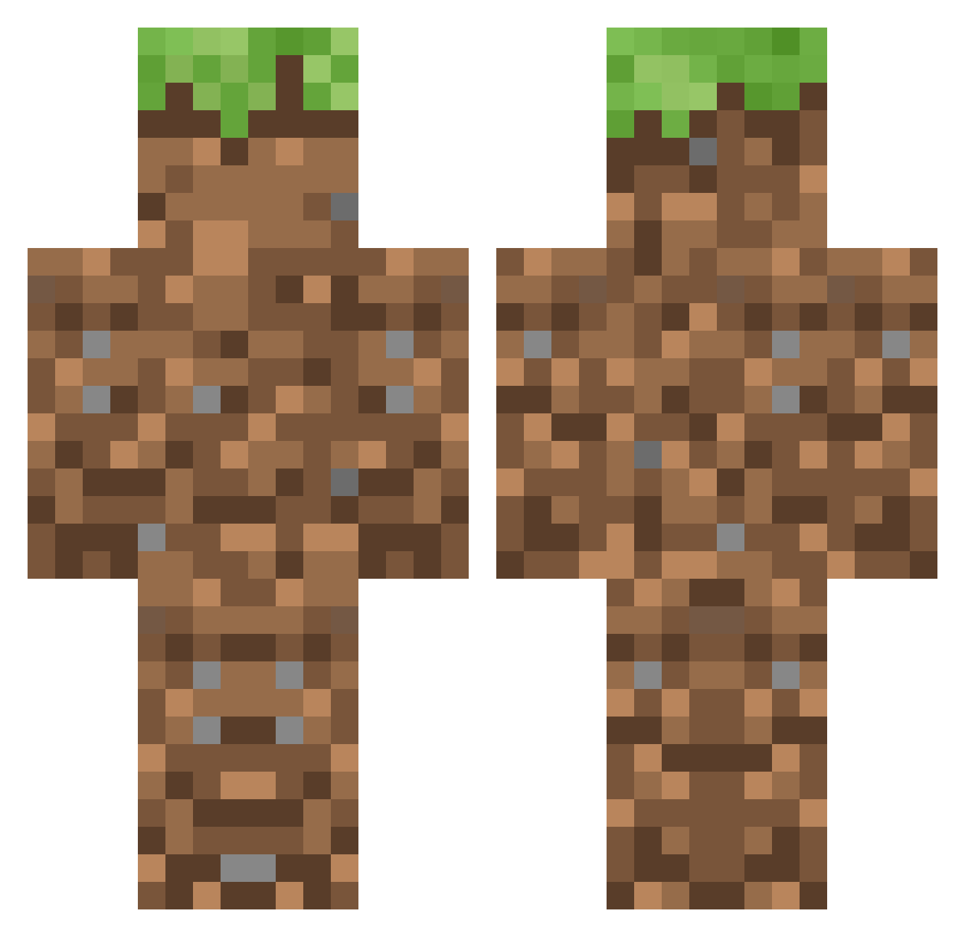 AGS_masza Minecraft skin, front and back view