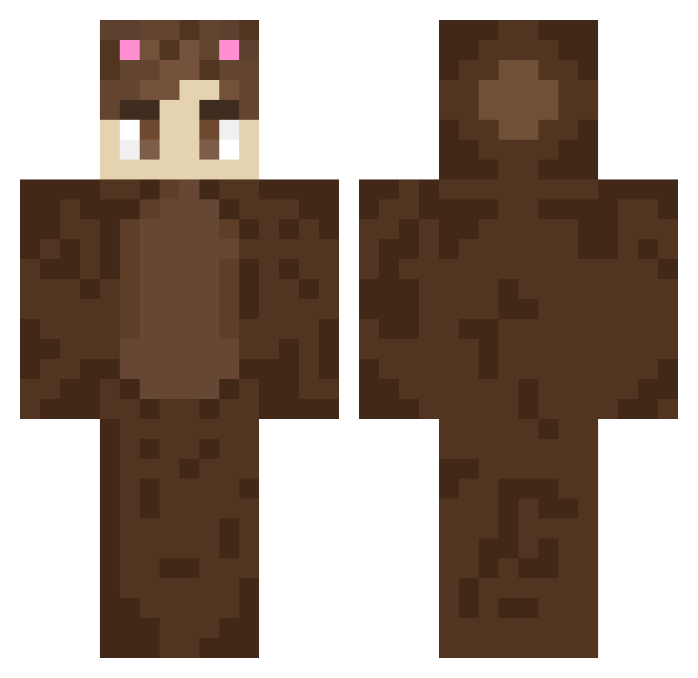 Mr_AFKKeeper2024 Minecraft skin, front and back view