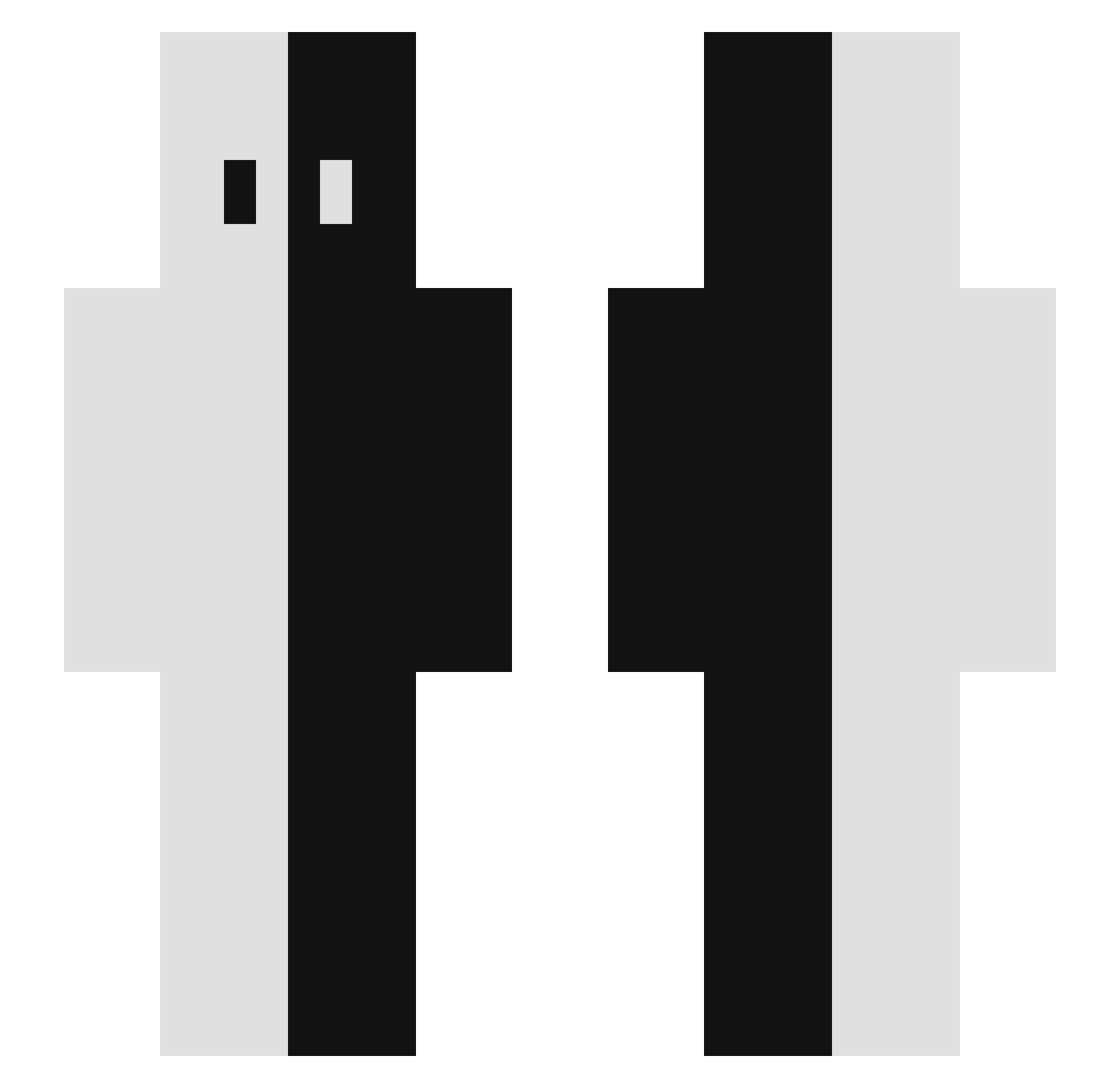 XEIOR11 Minecraft skin, front and back view