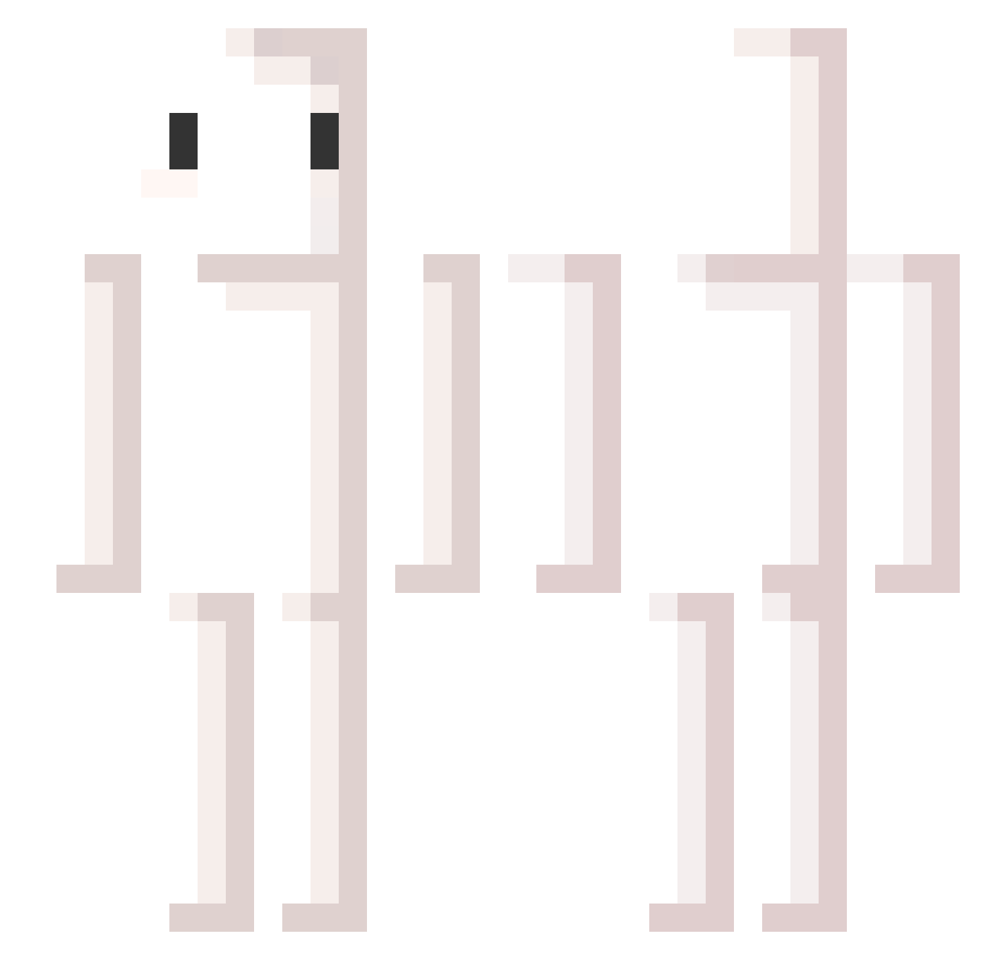 IsacomeSubway Minecraft skin, front and back view