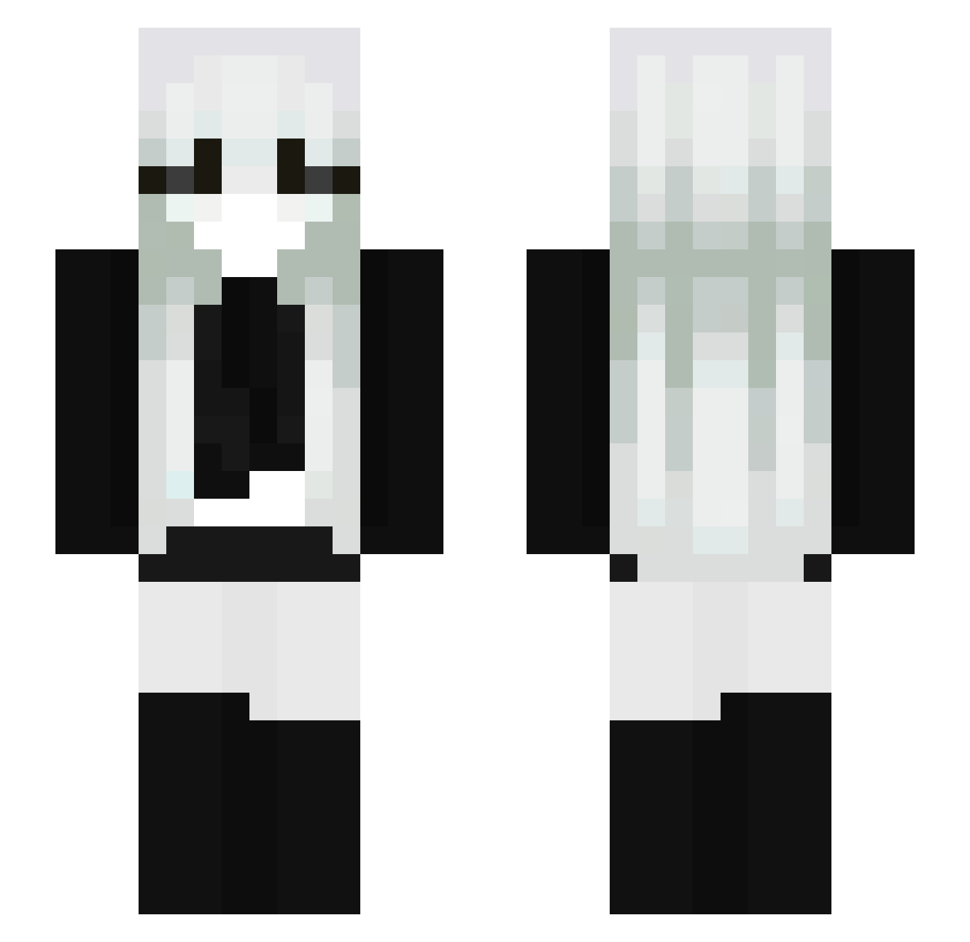 sk1zo_ Minecraft skin, front and back view