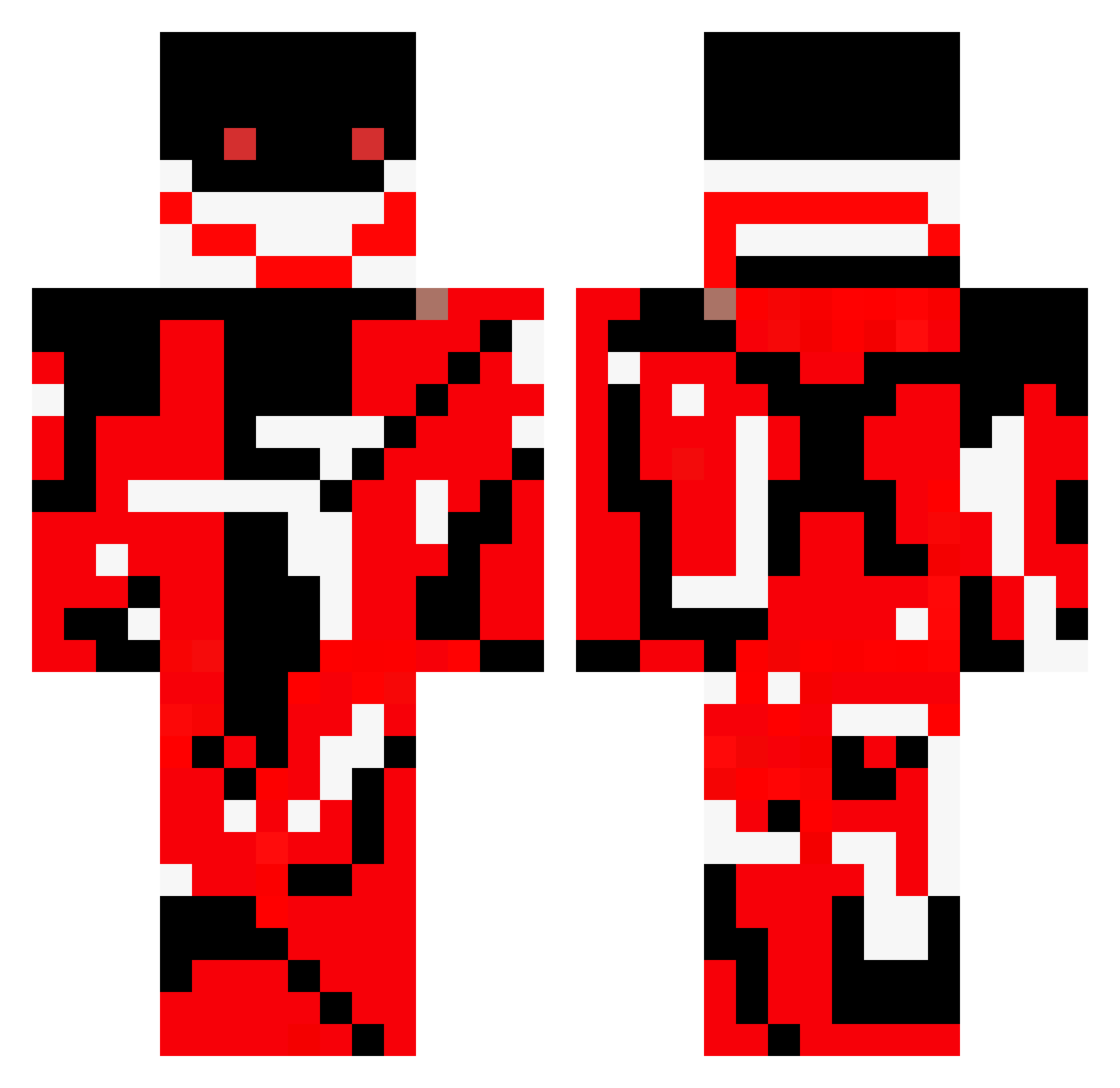 TUTKU2013 Minecraft skin, front and back view