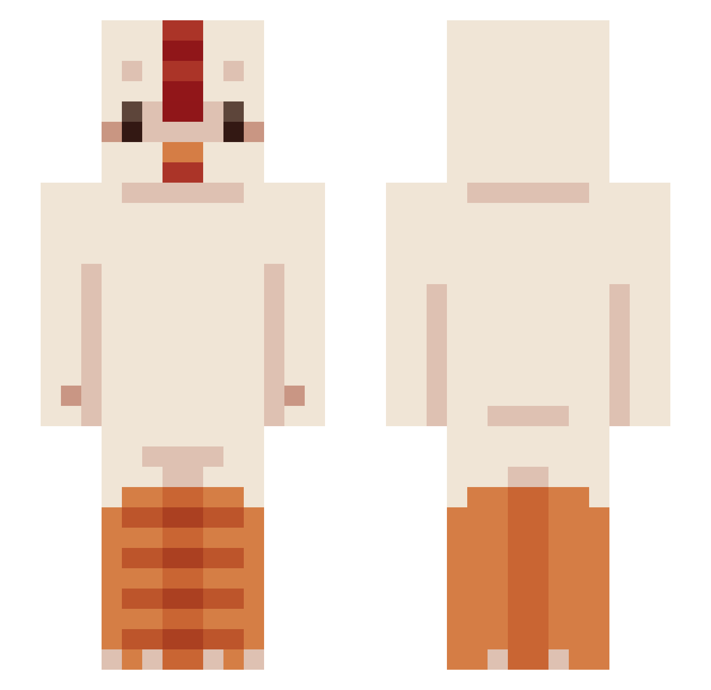 Scz_ong Minecraft skin, front and back view