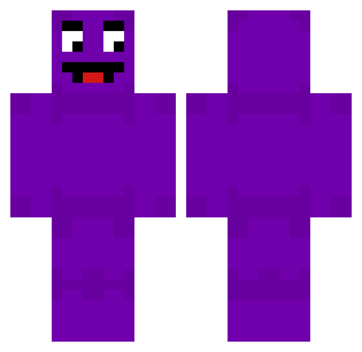 RaymondWuTWKH Minecraft skin, front and back view