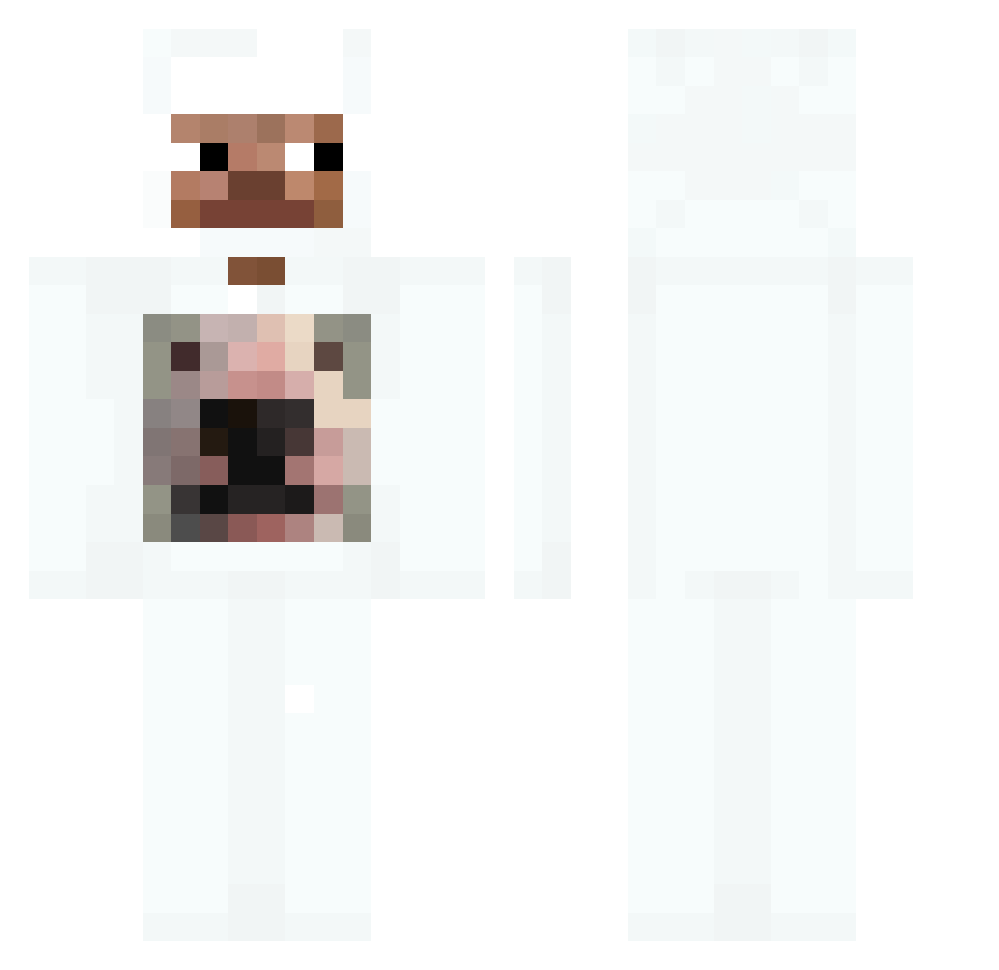 zooz_MC Minecraft skin, front and back view