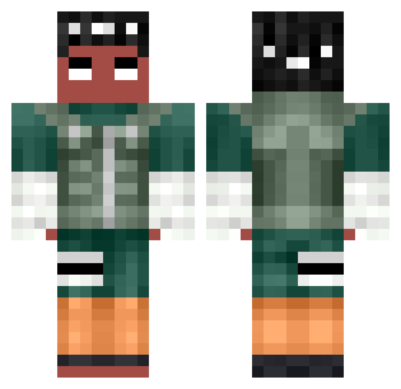 FabiMagNxdeln - might guy Minecraft skin