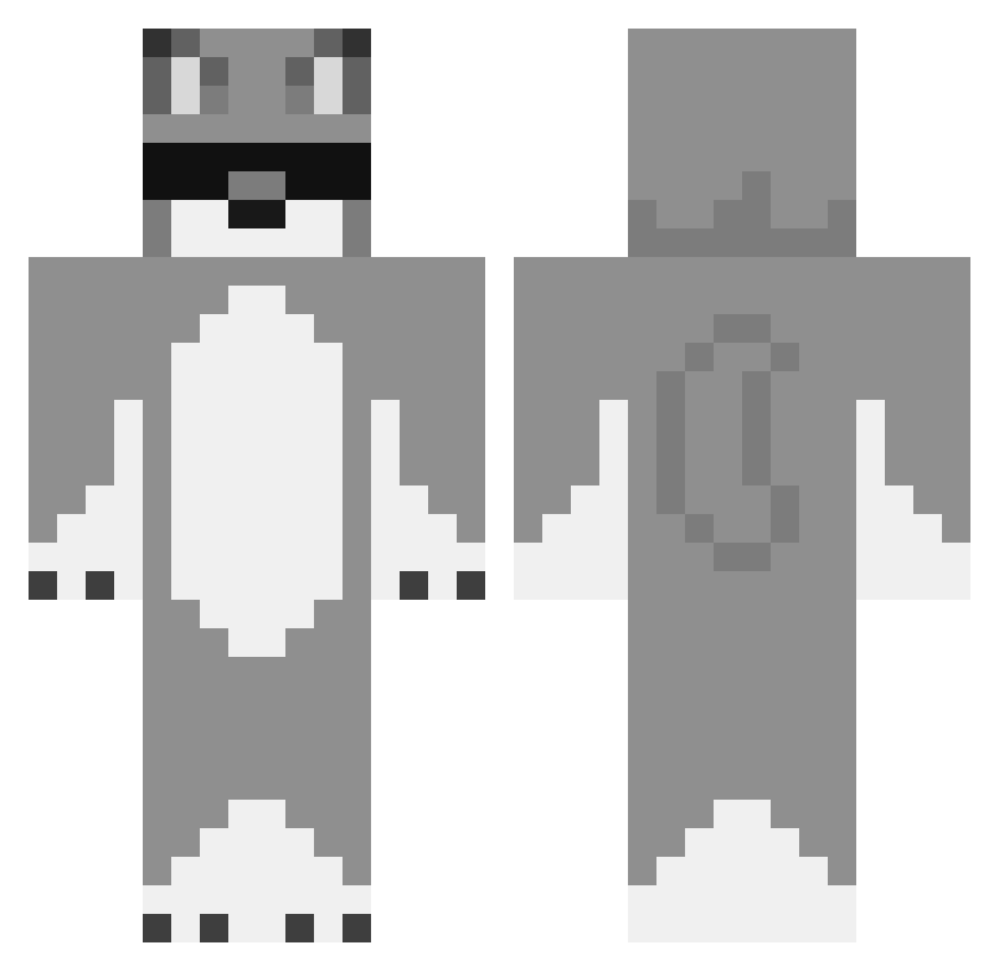 strz7k4wa_ Minecraft skin, front and back view