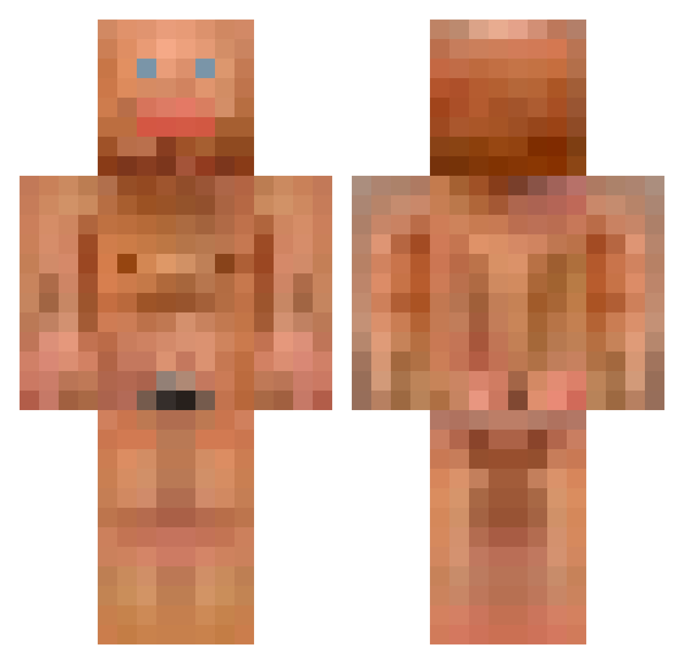 giorgioulani Minecraft skin, front and back view