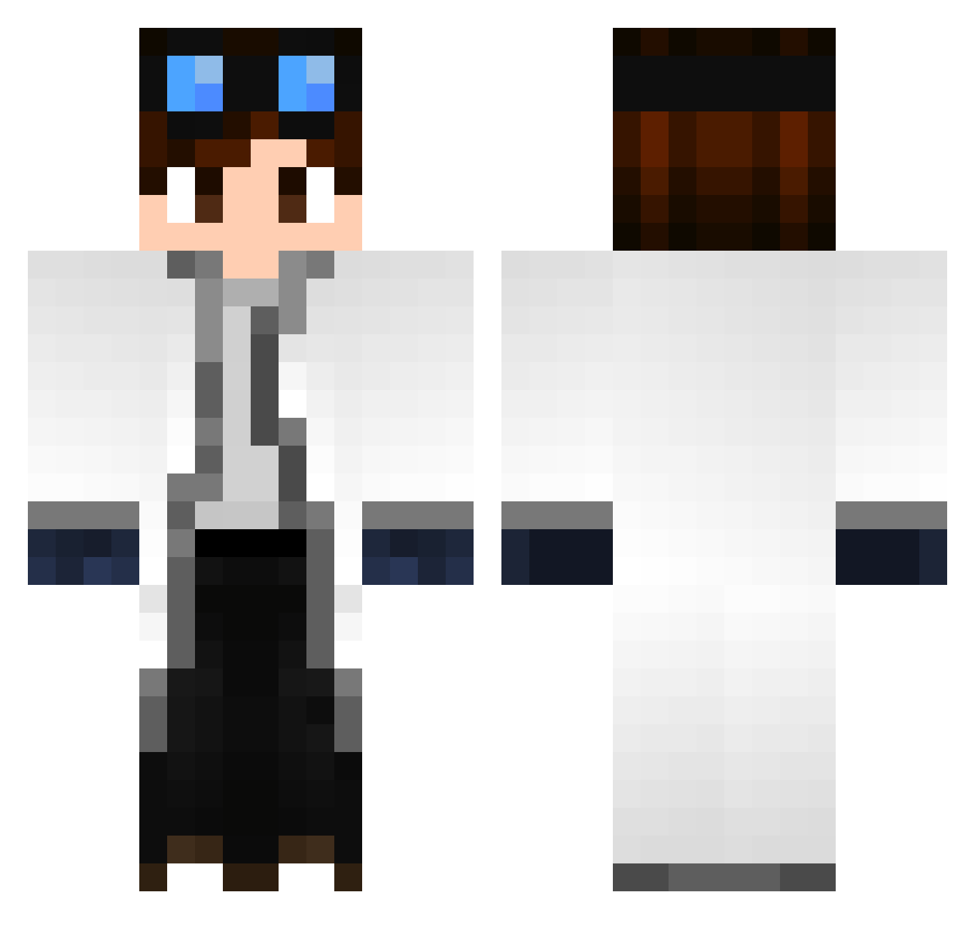 Egor_Malafeev Minecraft skin, front and back view