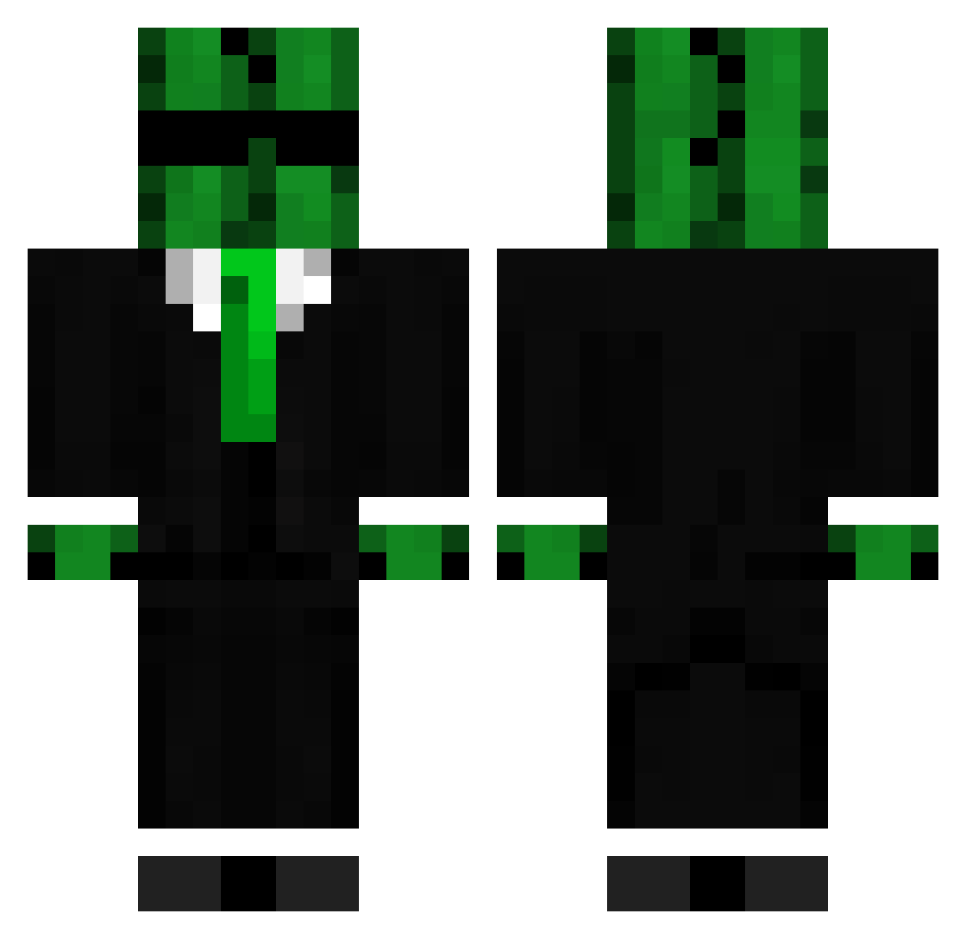 cactus_lol Minecraft skin, front and back view