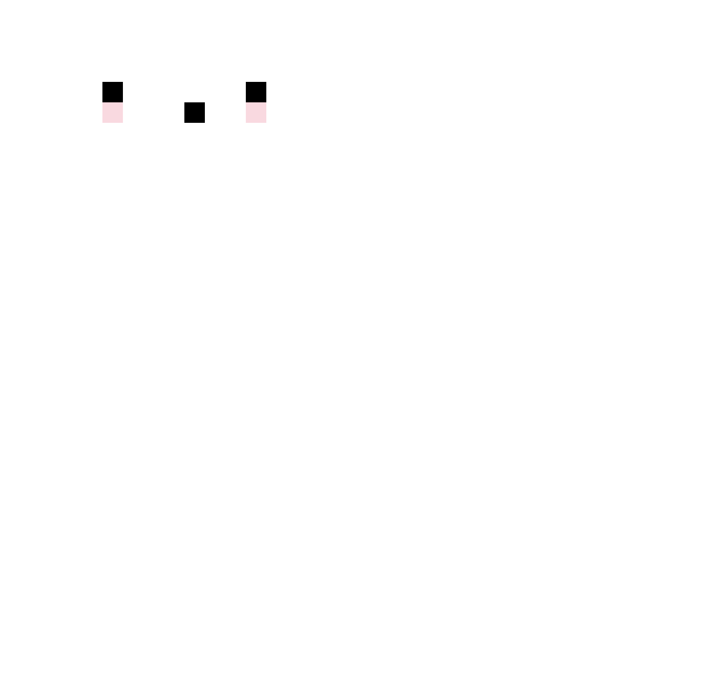 D0nR4 Minecraft skin, front and back view