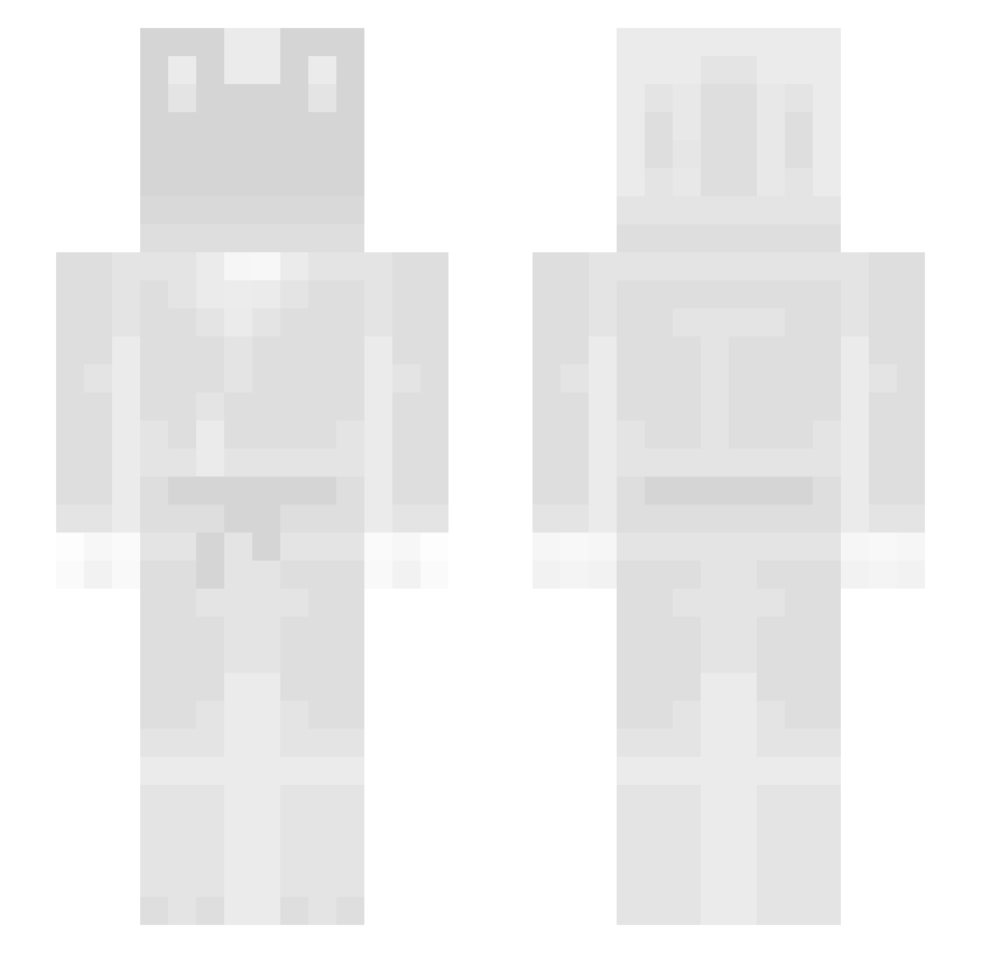 6_SkyDaddy_9 Minecraft skin, front and back view