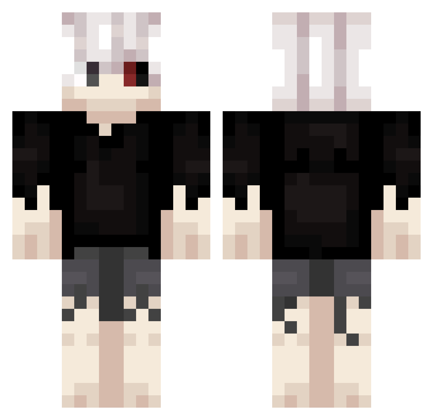 User__1 Minecraft skin, front and back view