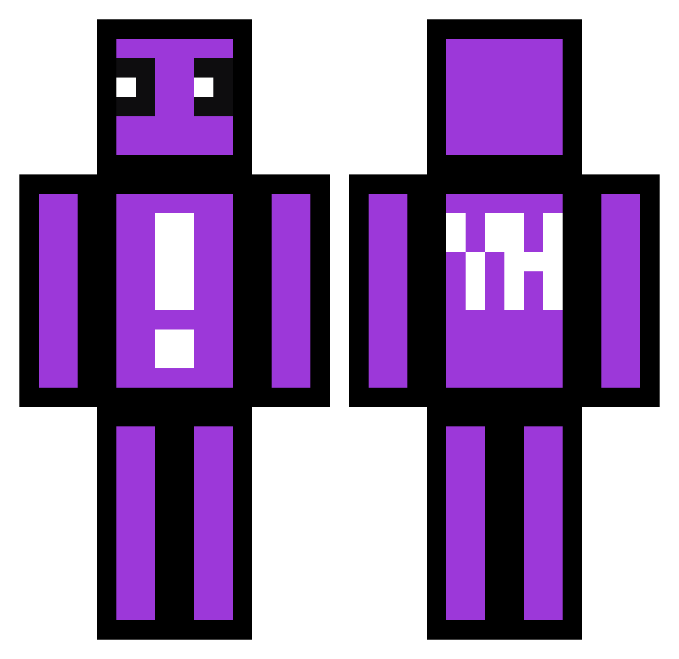 dian_chi2 Minecraft skin, front and back view