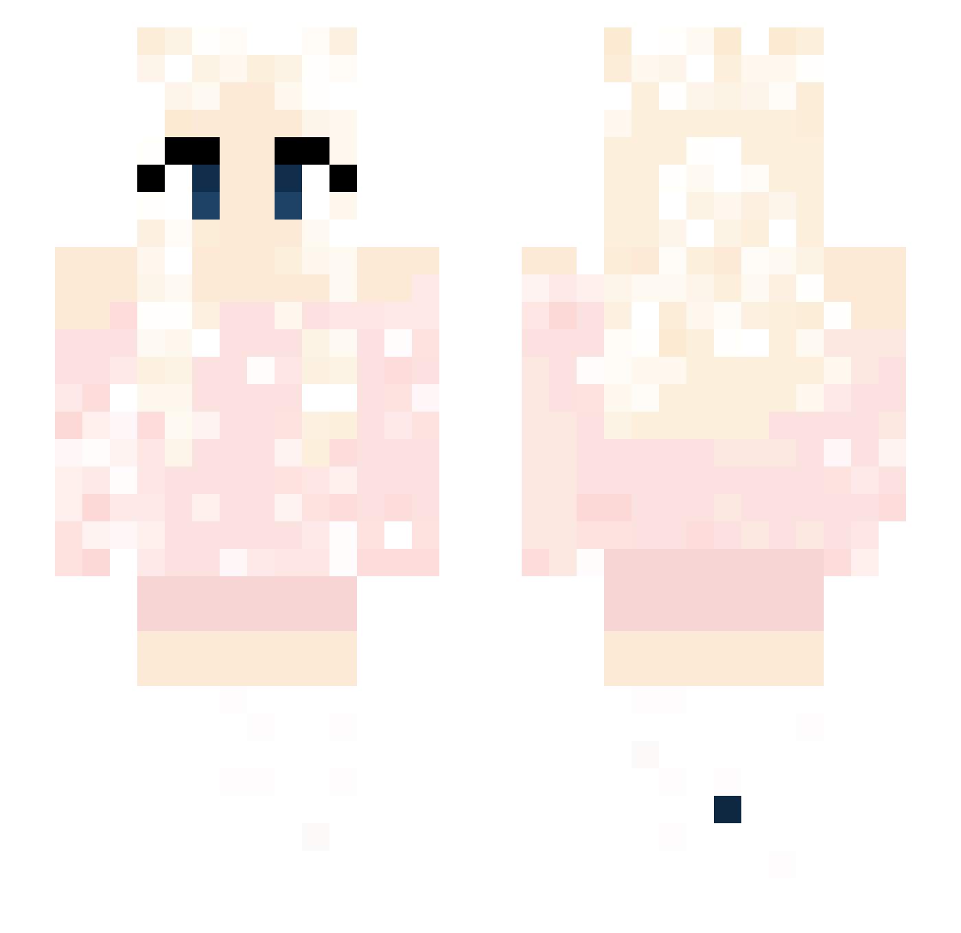 araharjo Minecraft skin, front and back view