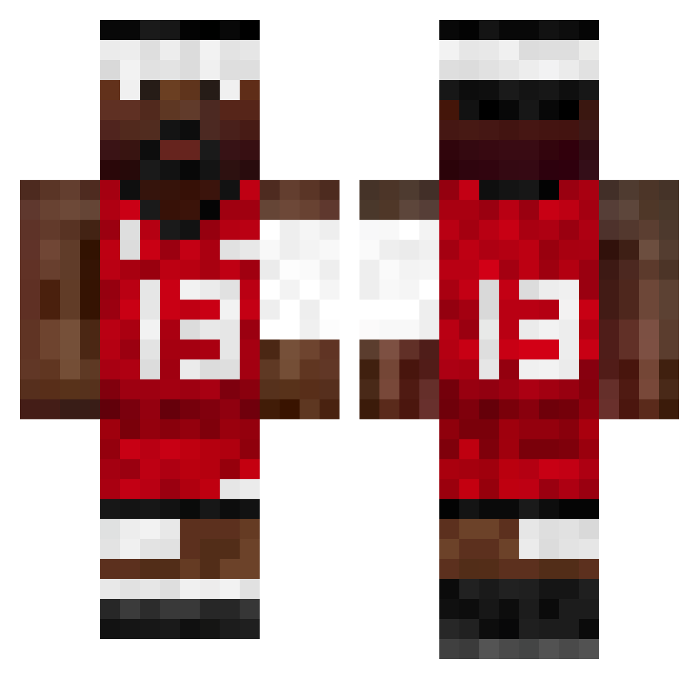 El0him_ Minecraft skin, front and back view