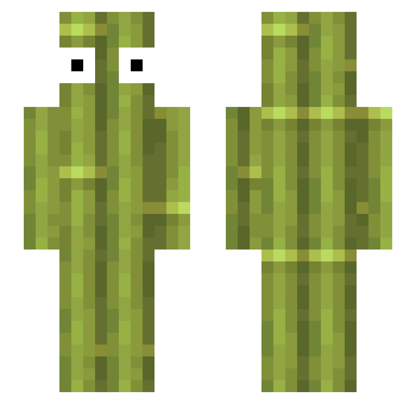 Helldog1973 Minecraft skin, front and back view