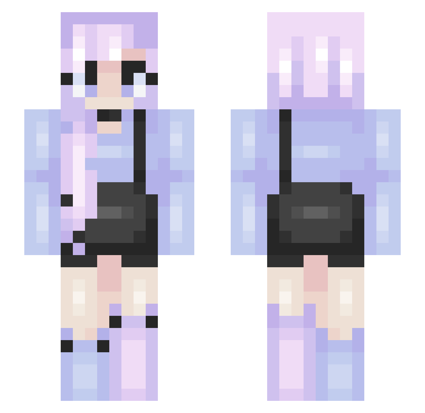 Deli_Rot Minecraft skin, front and back view