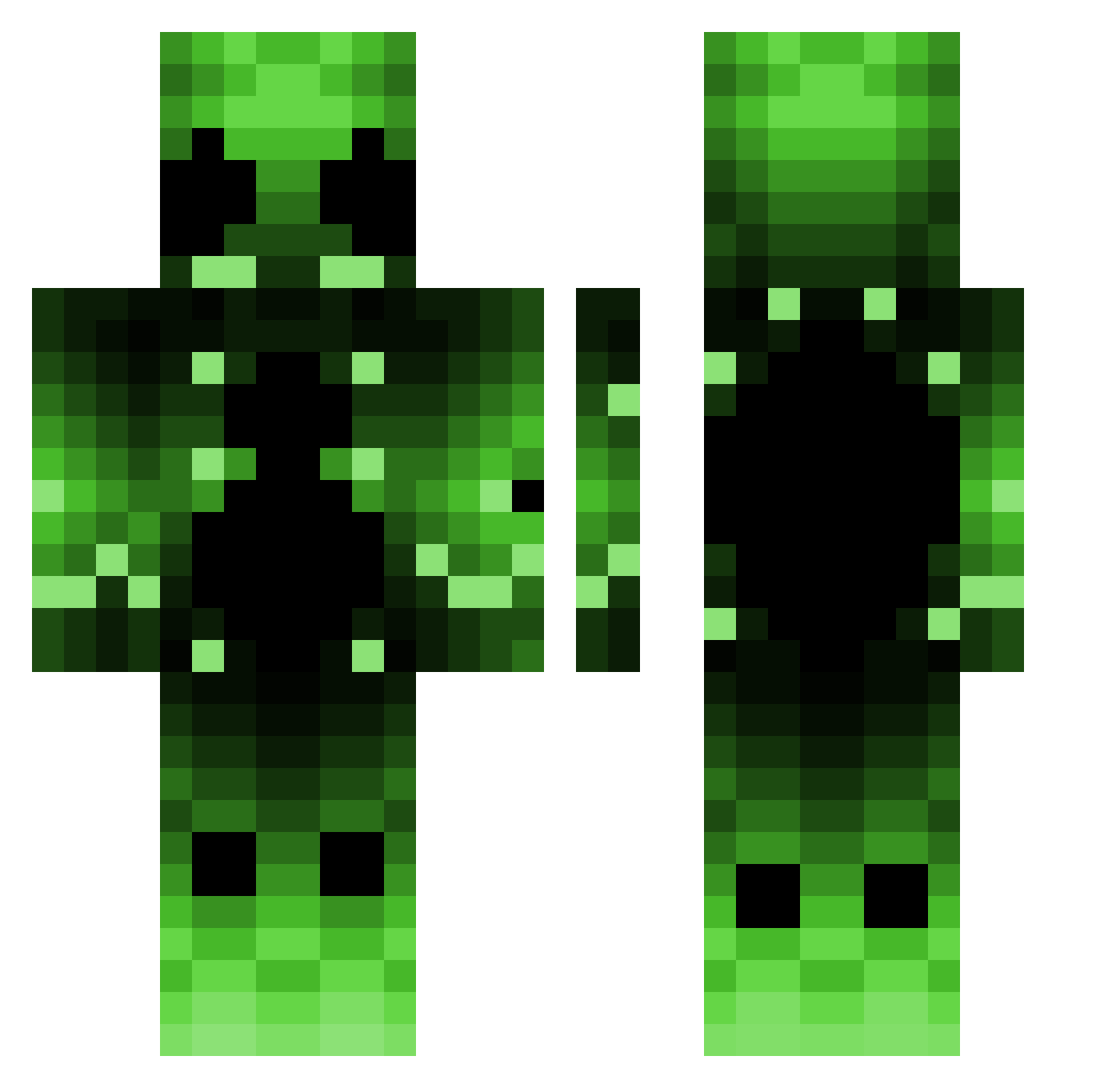 PrzemoJarz Minecraft skin, front and back view