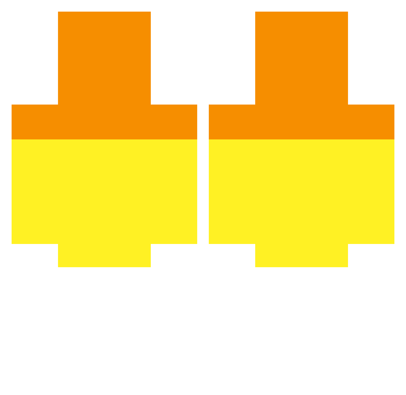 ScavObliterator Minecraft skin, front and back view