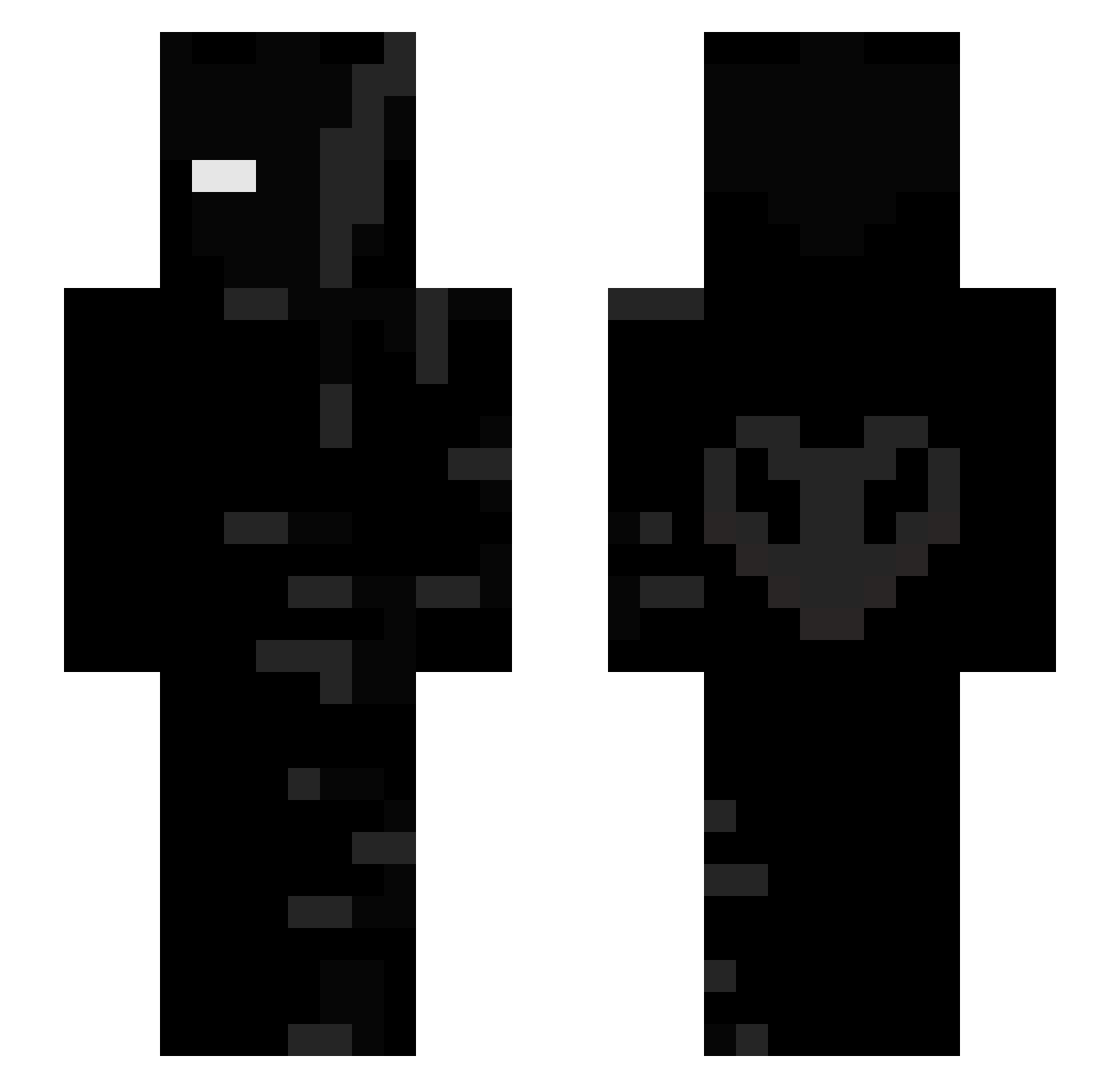Its_Am1r Minecraft skin, front and back view