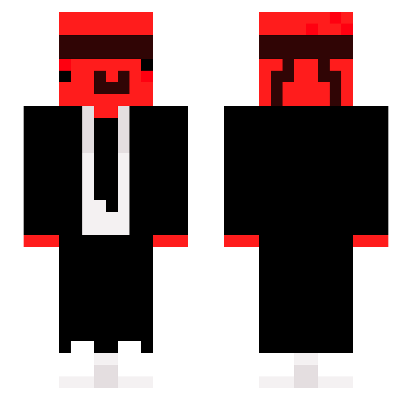 permis3siveFres Minecraft skin, front and back view