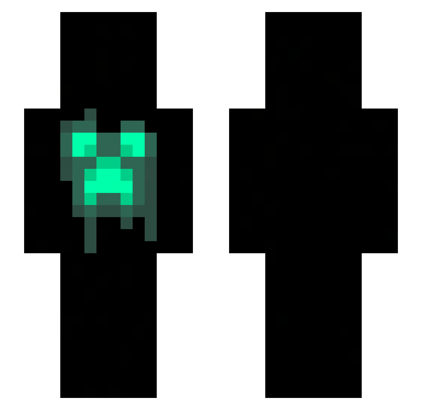 Kiboldmaci Minecraft skin, front and back view