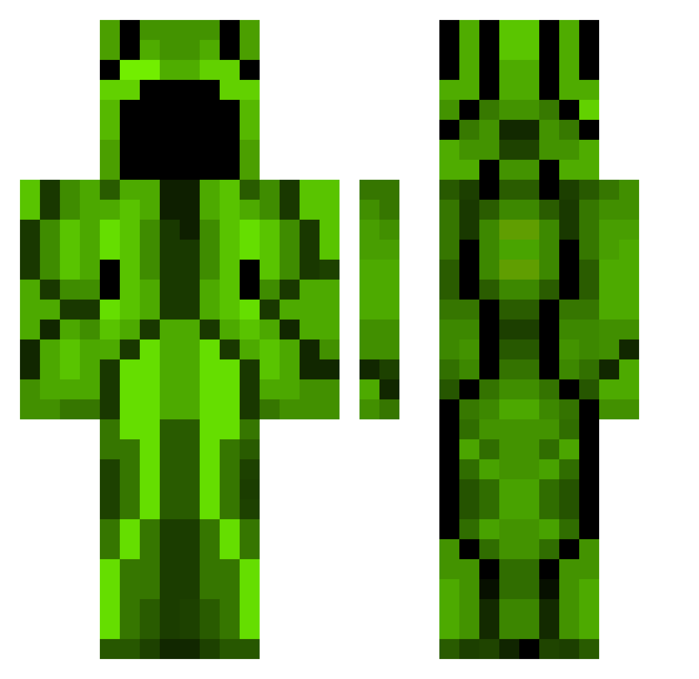 Mr_Eliott Minecraft skin, front and back view
