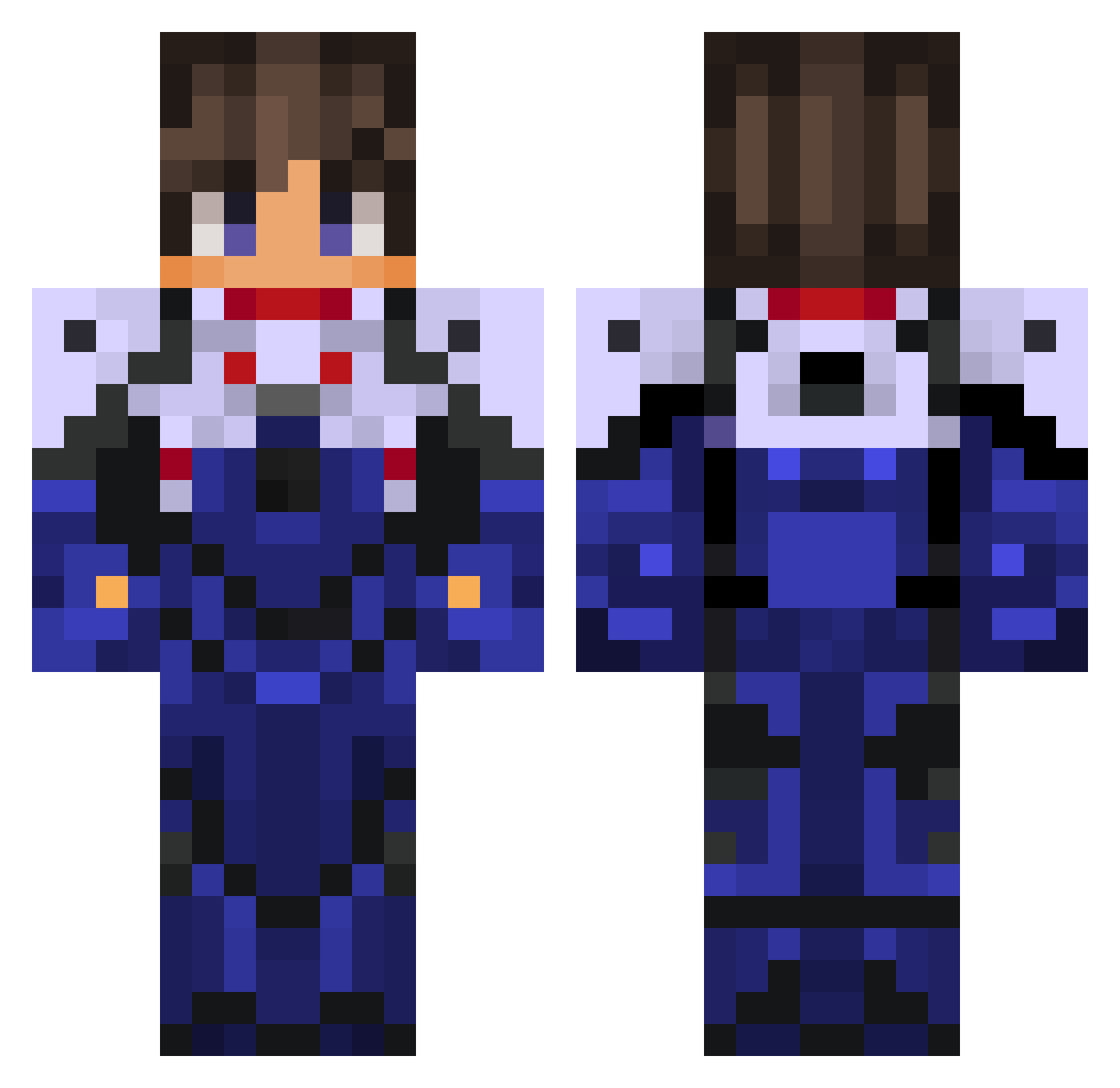 Scoooby_ Minecraft skin, front and back view