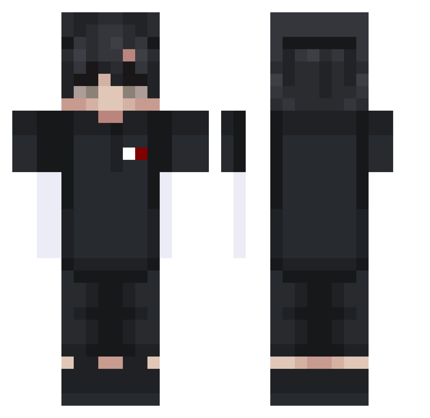 SowingKhan_84033 Minecraft skin, front and back view