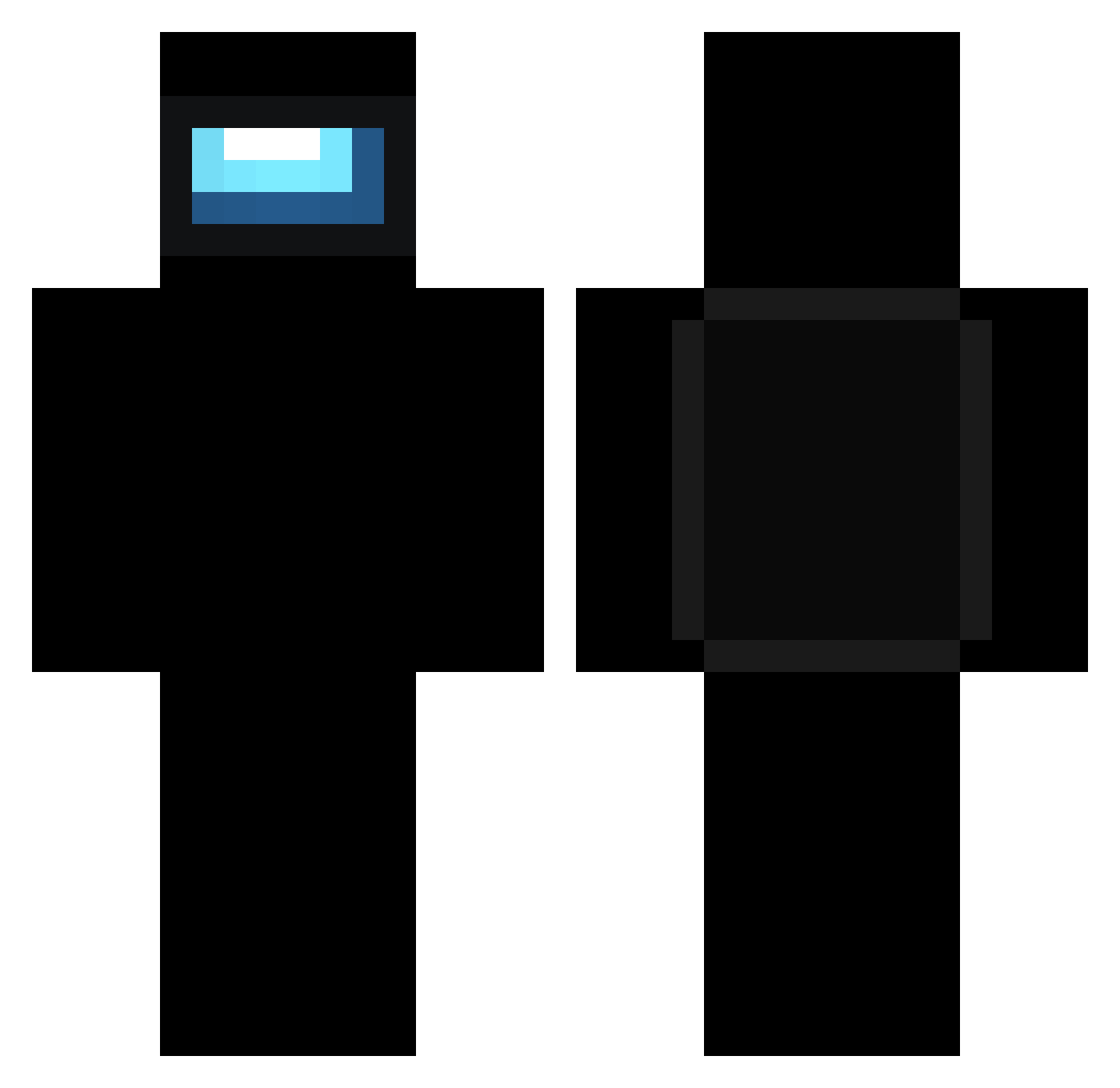 justMarti Minecraft skin, front and back view