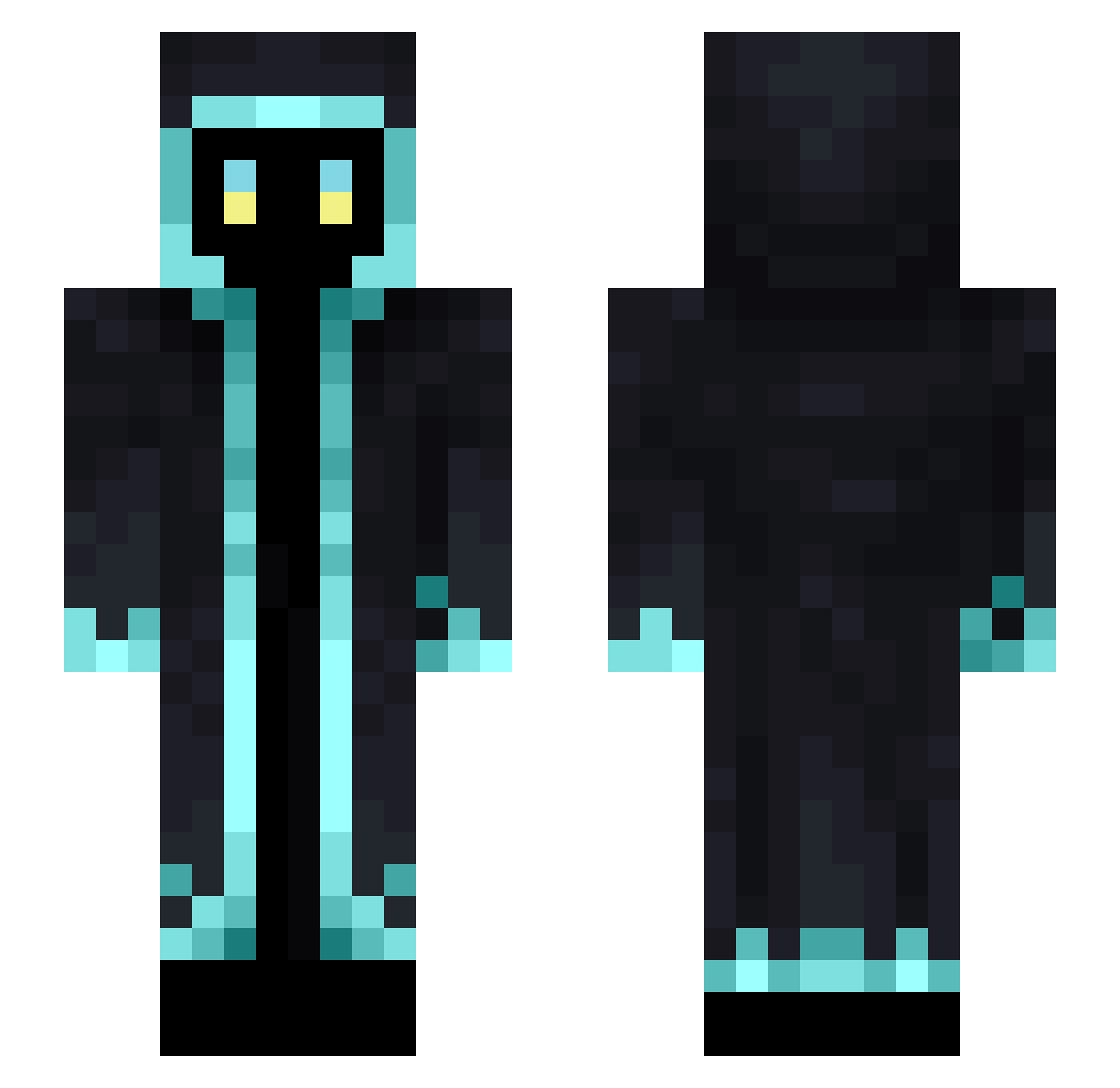 TTV_mrkillayo Minecraft skin, front and back view