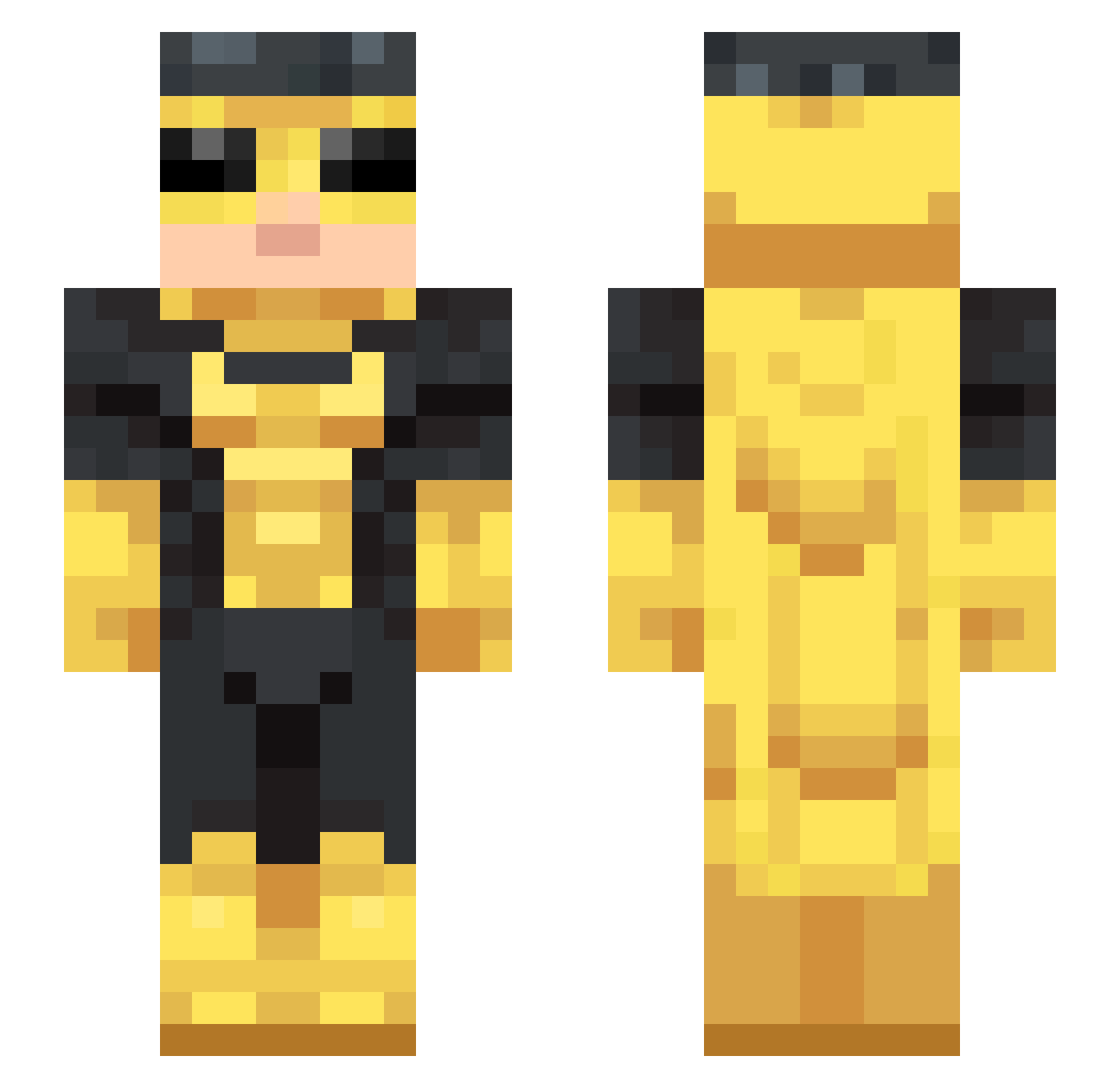 Boy42589 Minecraft skin, front and back view
