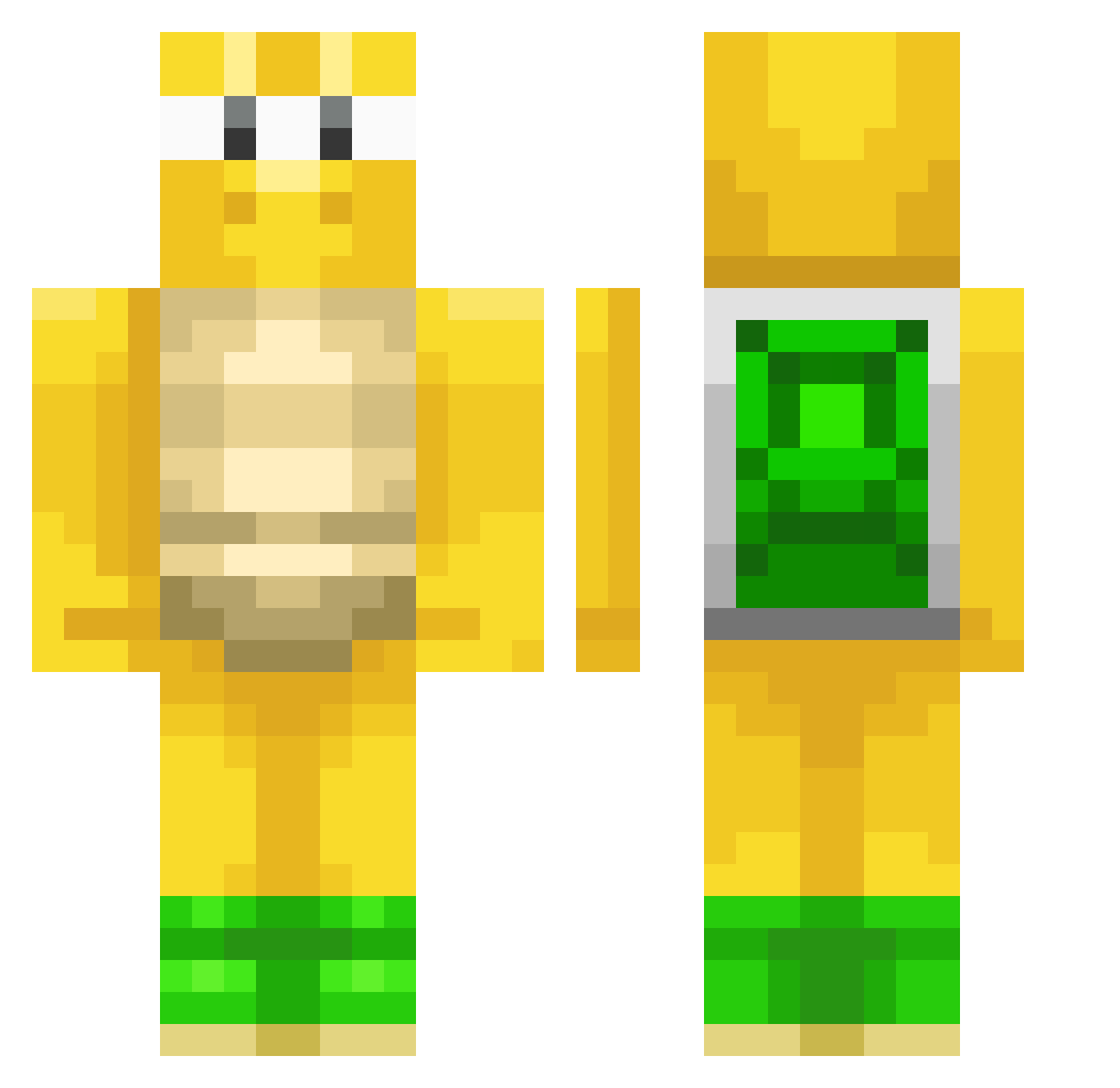 Noobzfrall - koopa troopa Minecraft skin