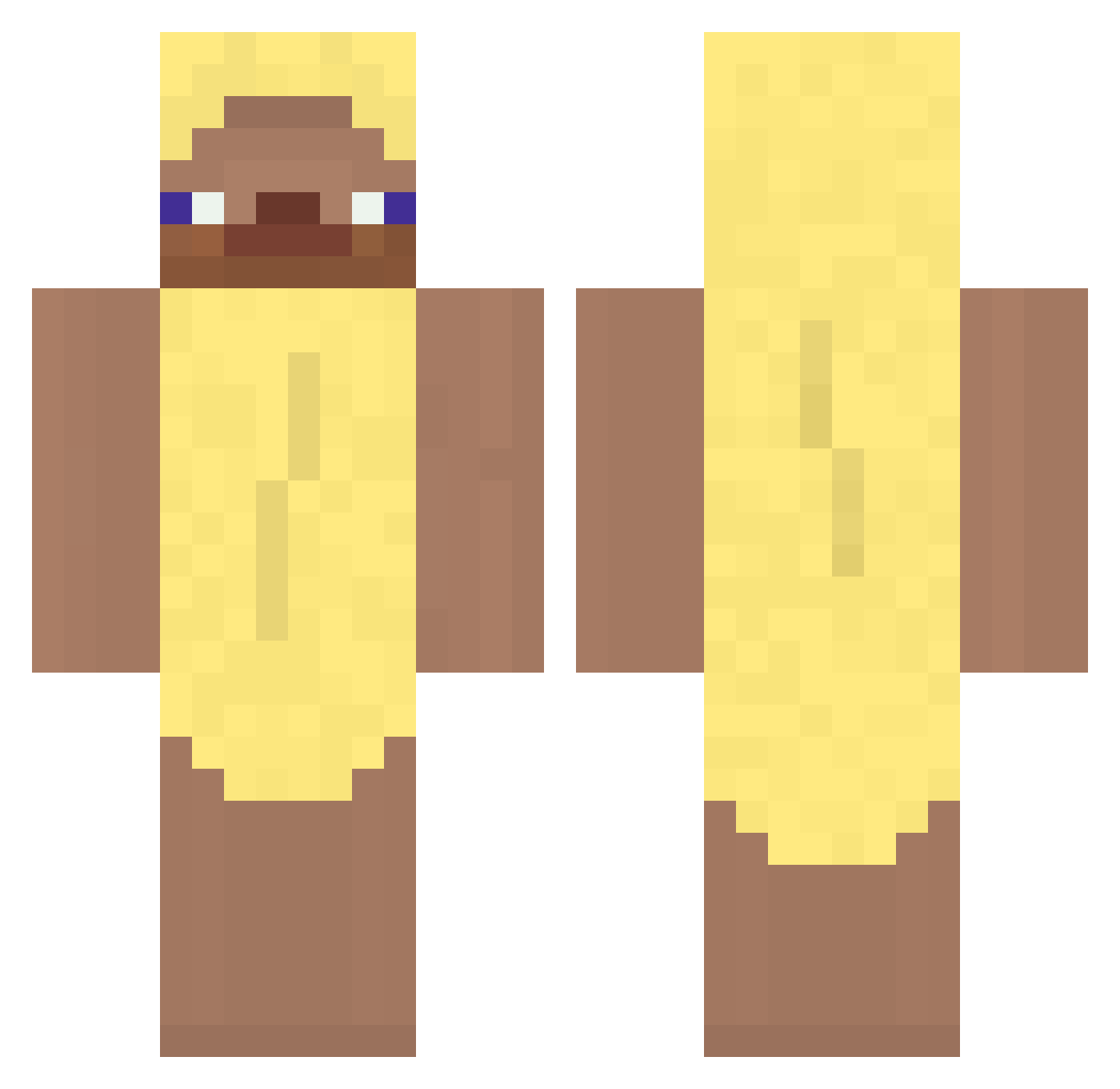 Implo_ Minecraft skin, front and back view