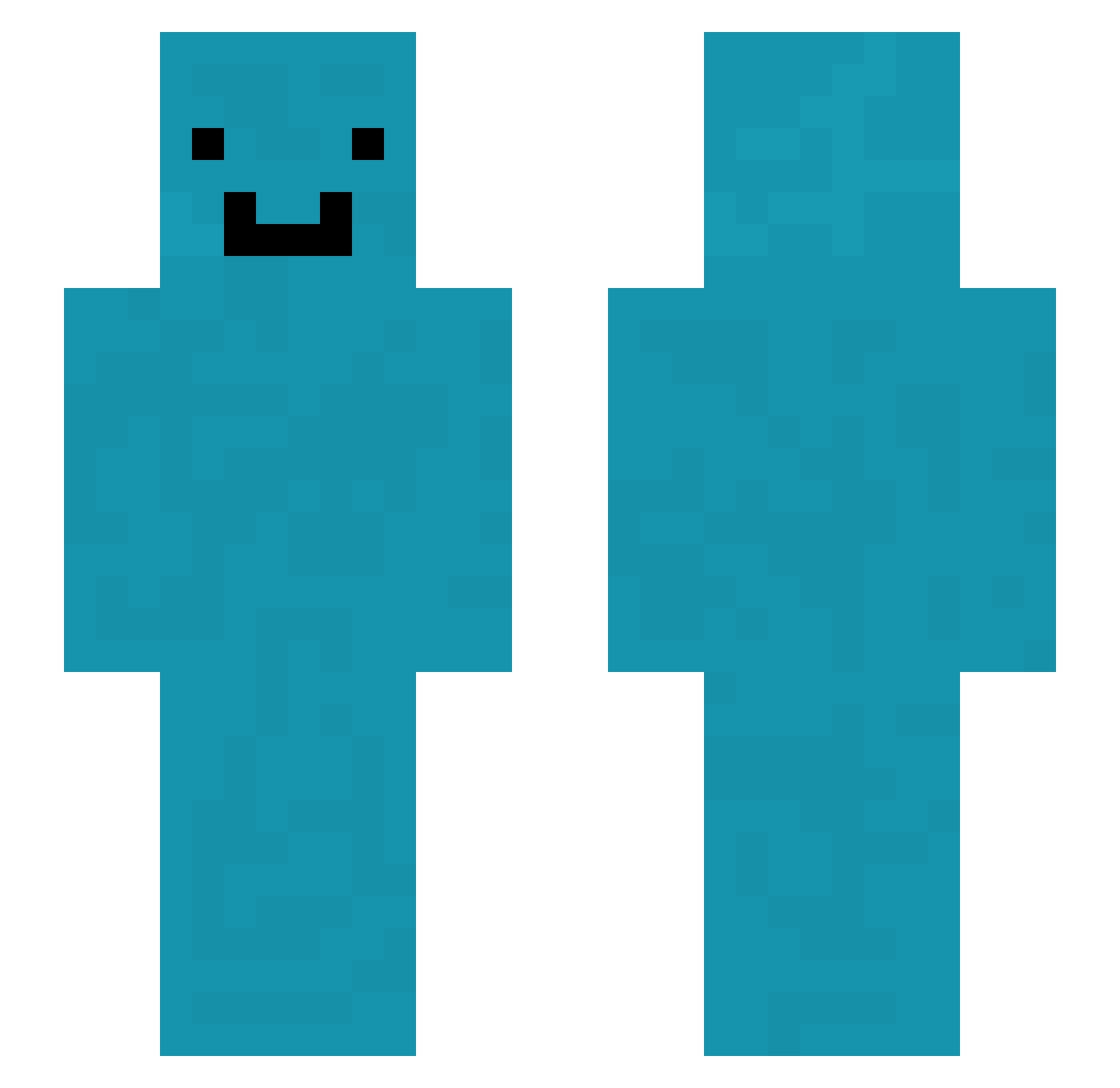 smachtaigh Minecraft skin, front and back view