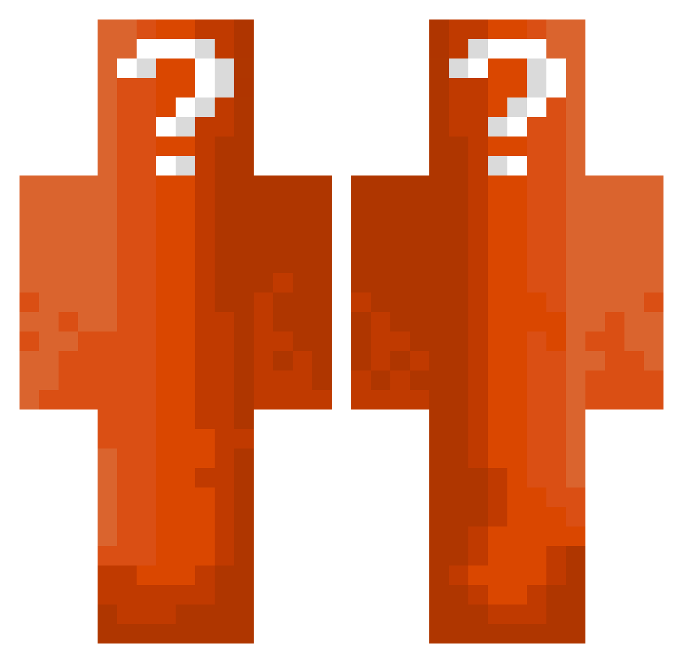Multipliedby4 Minecraft skin, front and back view