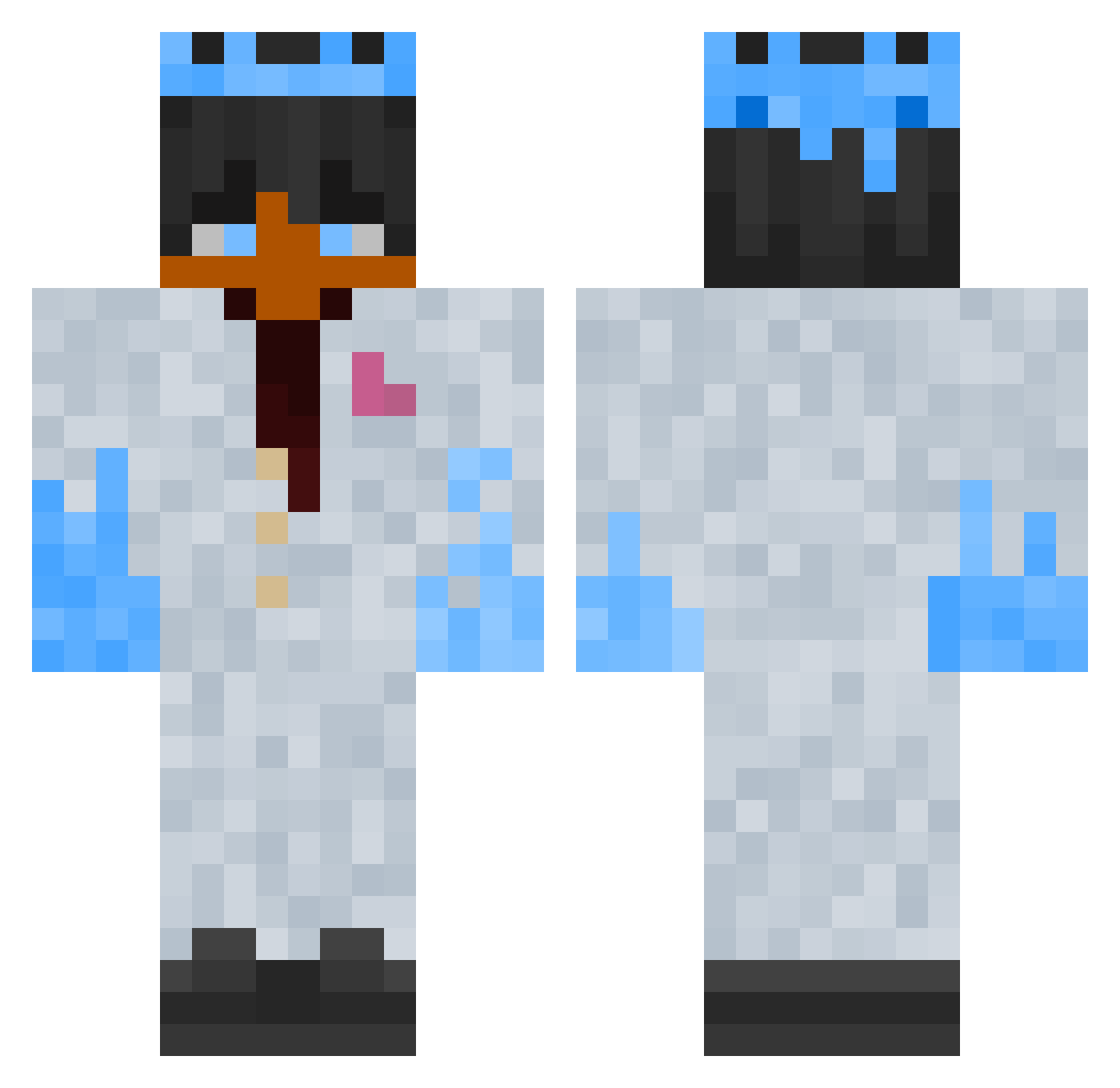 SkratROCKS - frost Minecraft skin