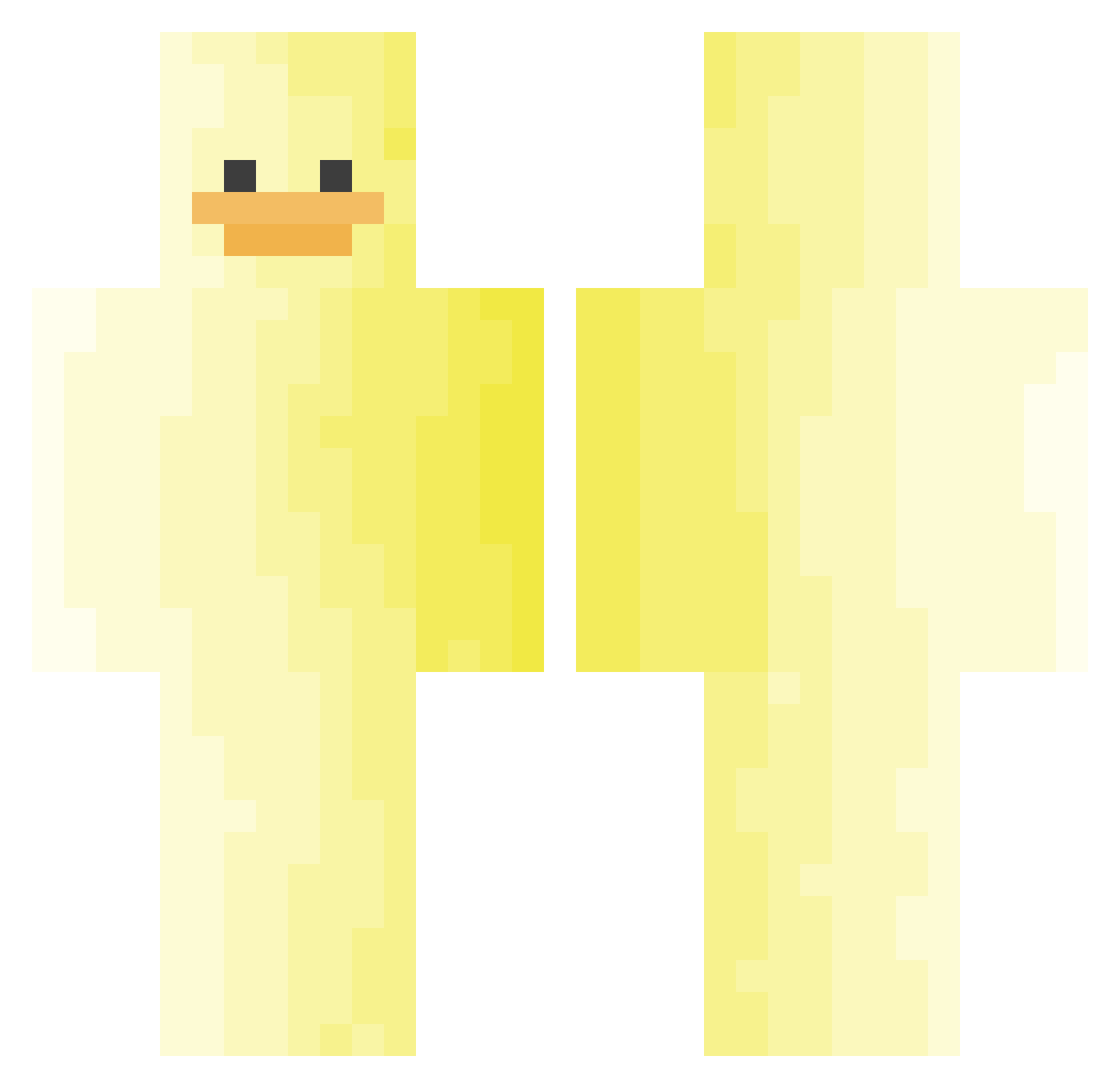petite_jeliphich Minecraft skin, front and back view