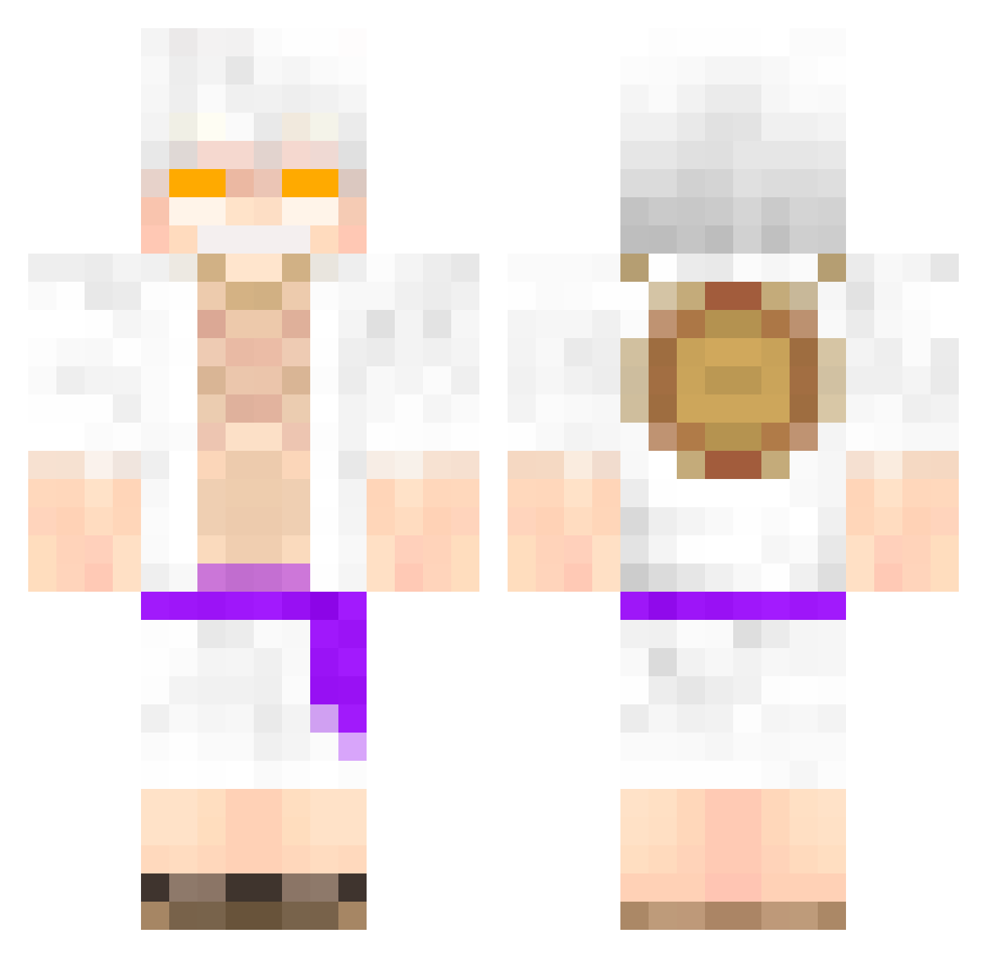 tatsuki0729 Minecraft skin, front and back view