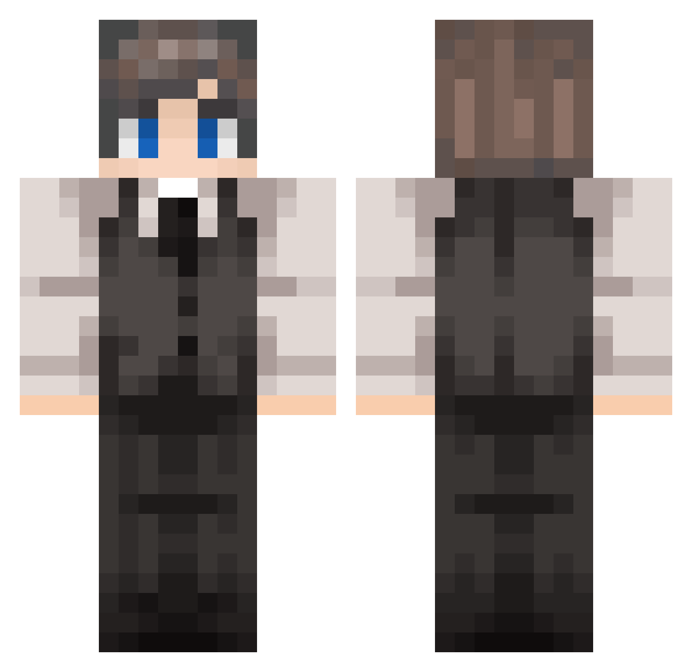 FTazil_br Minecraft skin, front and back view
