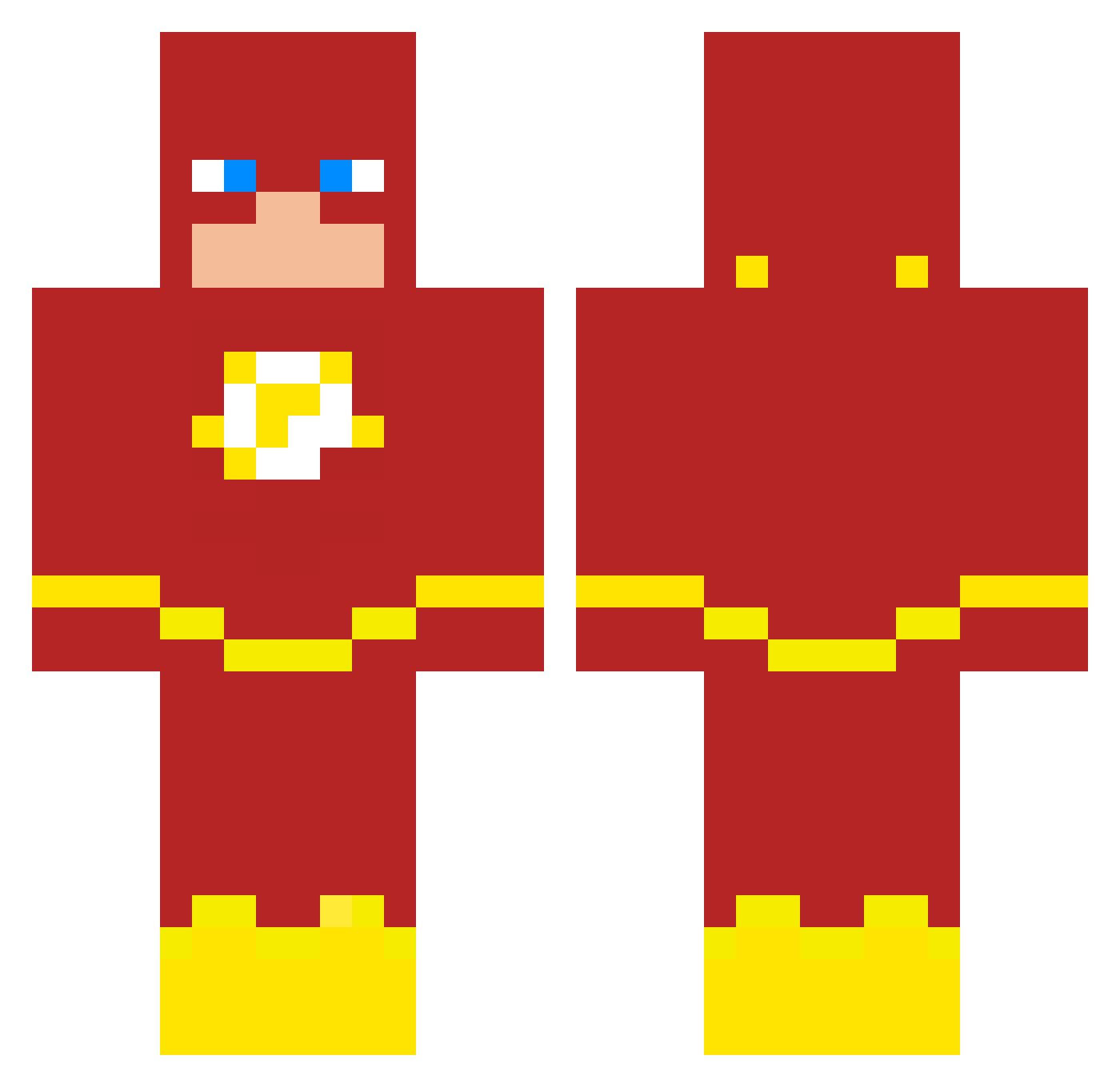 rogerguti17 Minecraft skin, front and back view