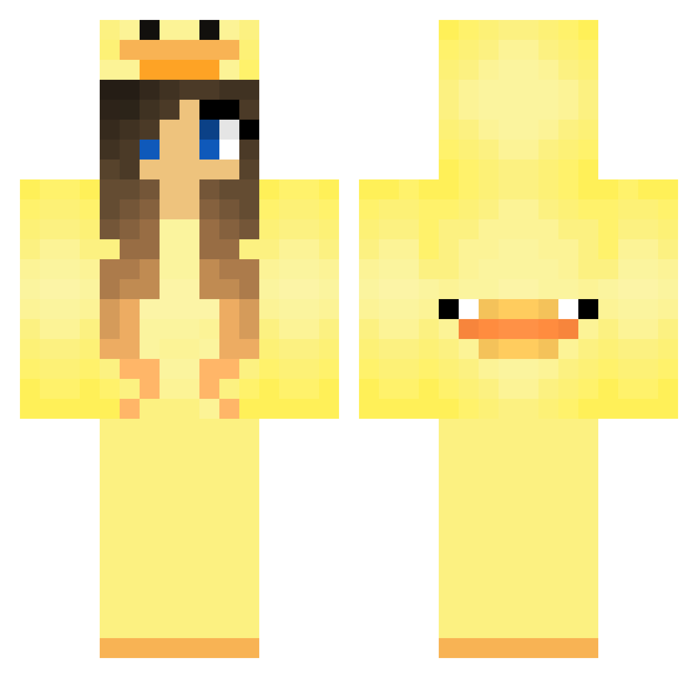 Imelda - duck onesie Minecraft skin