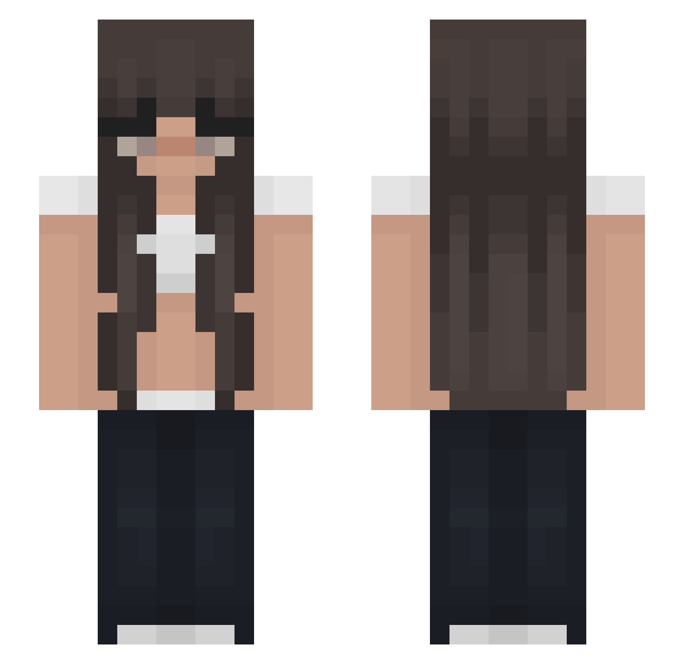 tomatolover37 Minecraft skin, front and back view
