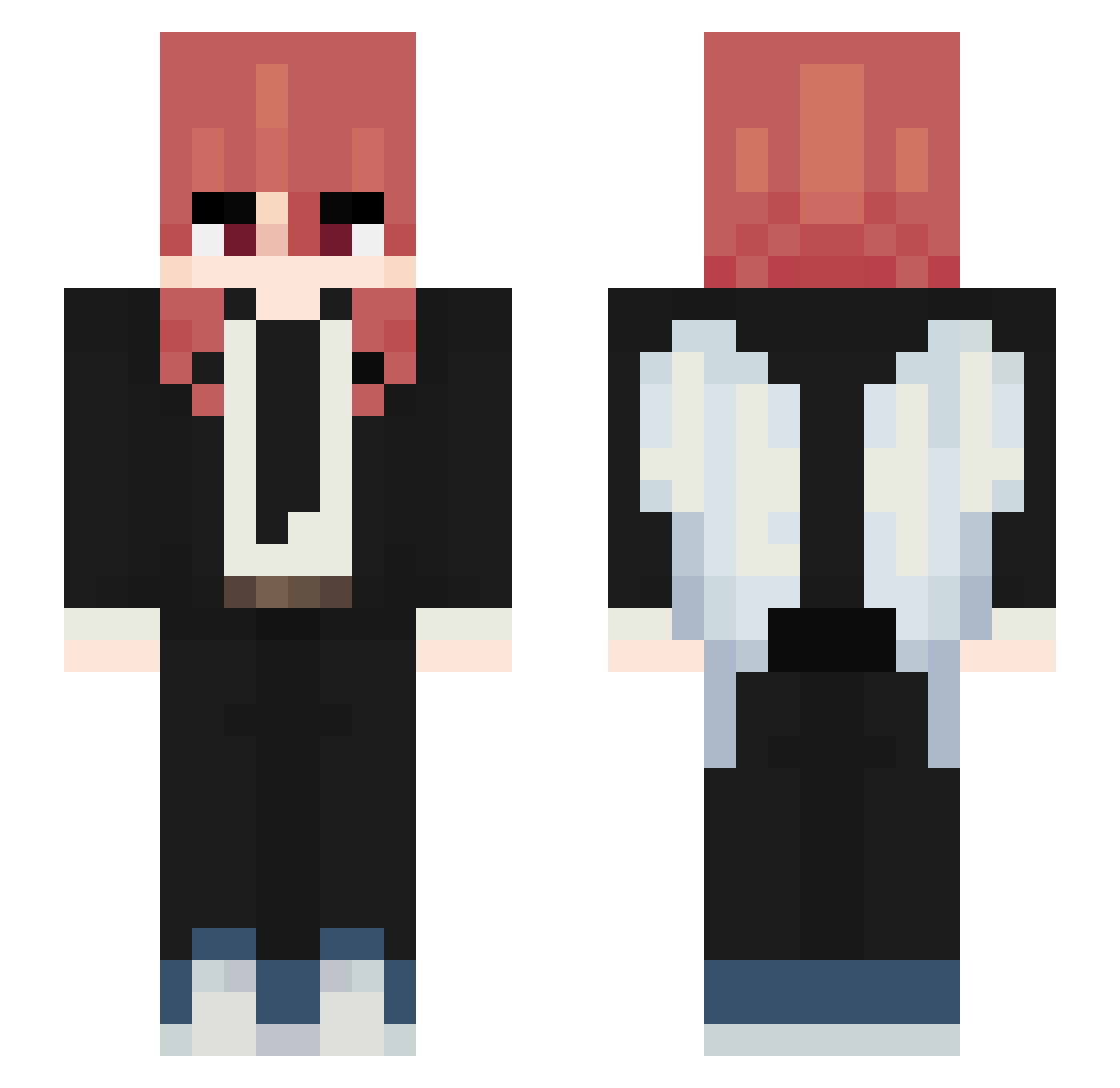 Jae__hwan__ Minecraft skin, front and back view